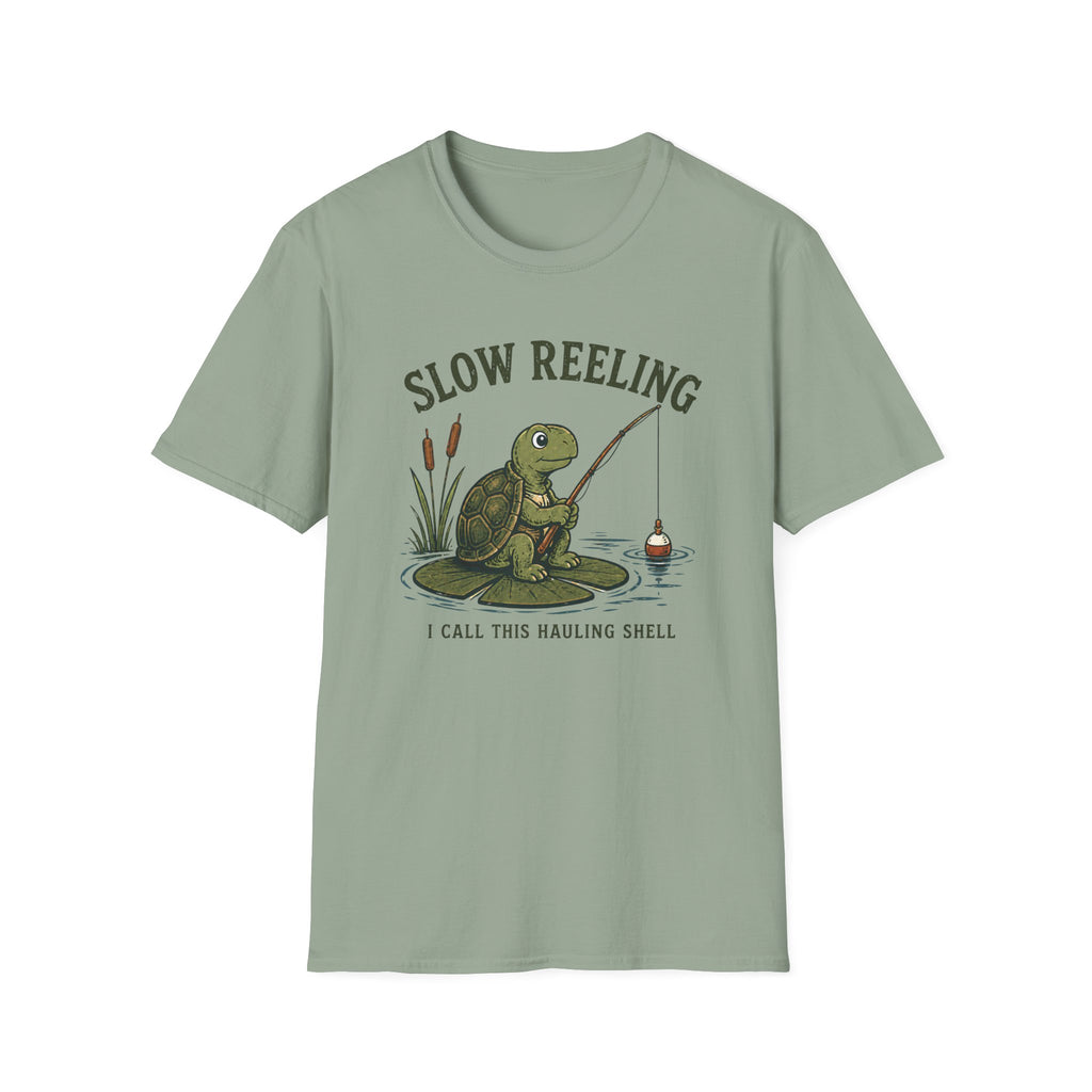 Slow Reeling Hauling Shell T-Shirt