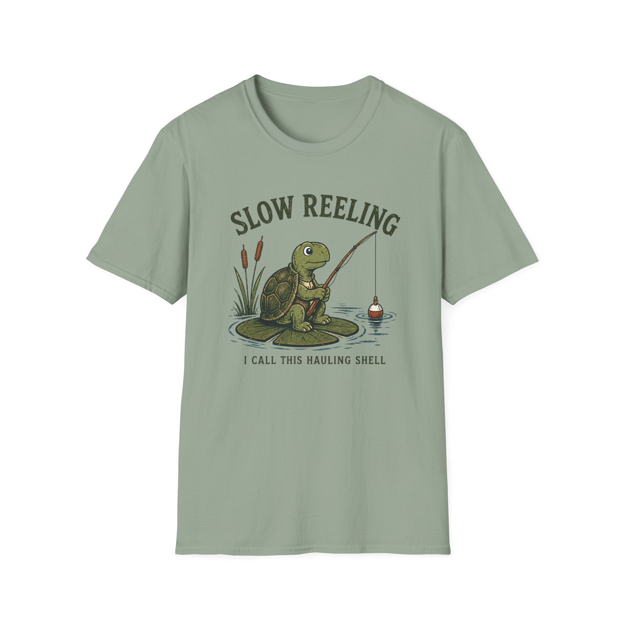 Slow Reeling Hauling Shell T-Shirt