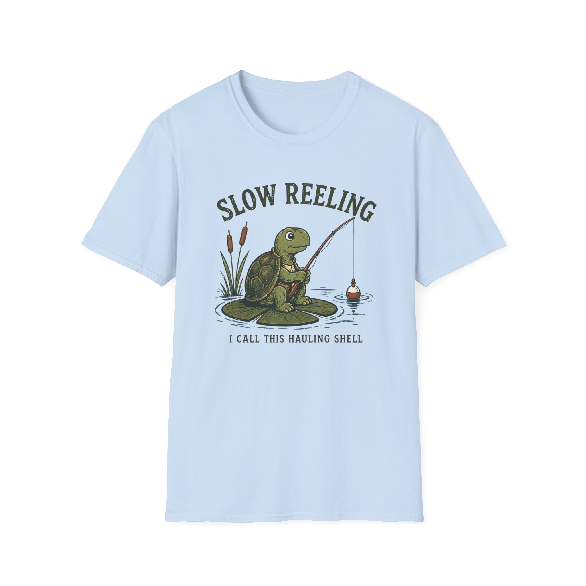 Slow Reeling Hauling Shell T-Shirt