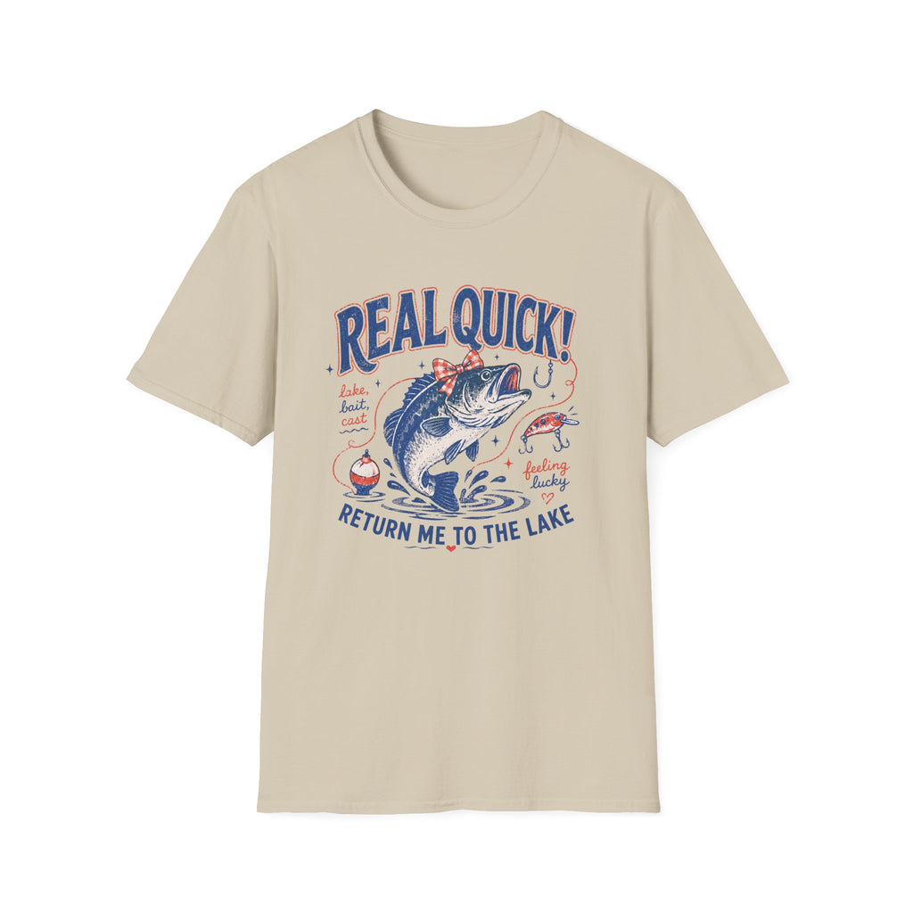 Reel Quick Return Me To The Lake T-Shirt