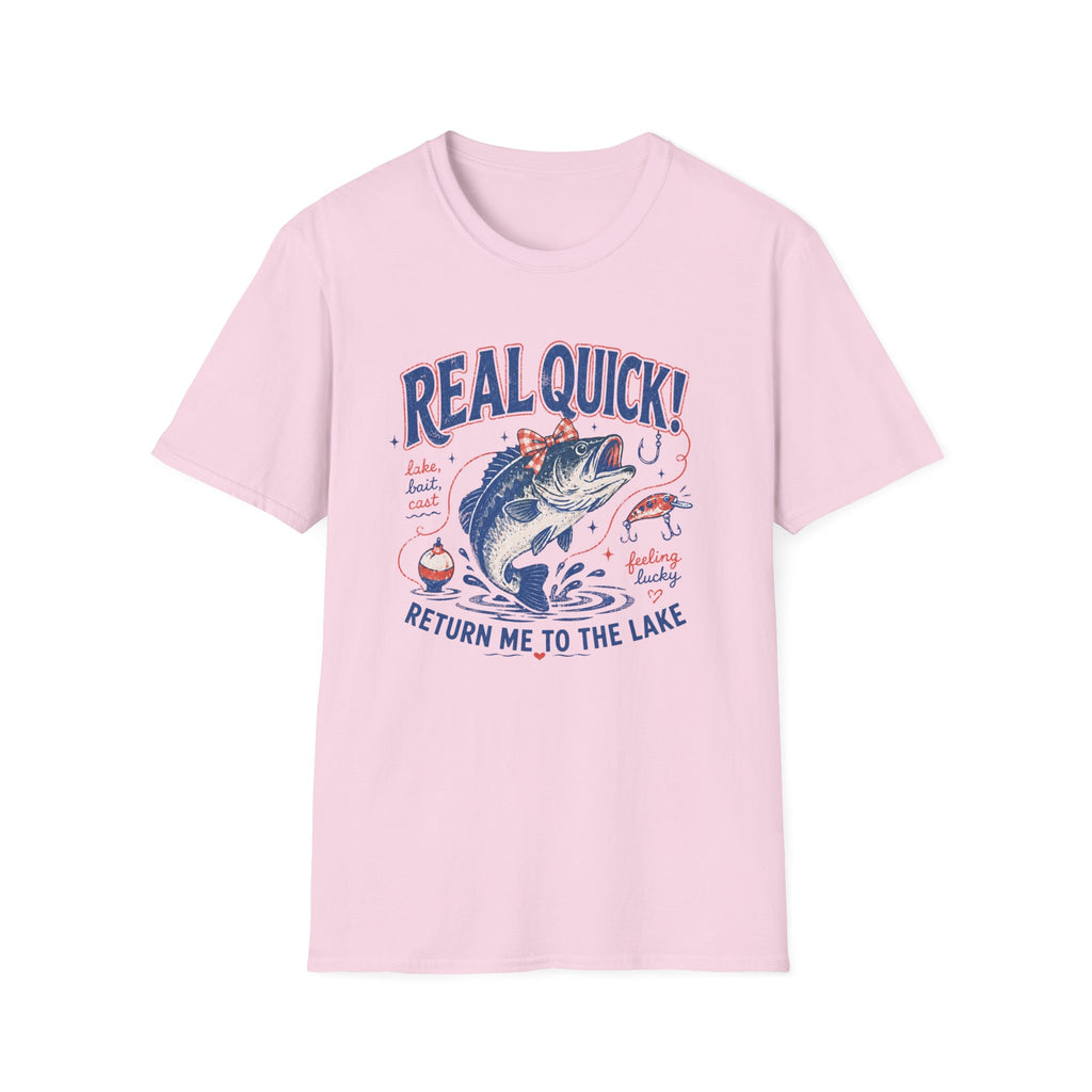 Reel Quick Return Me To The Lake T-Shirt