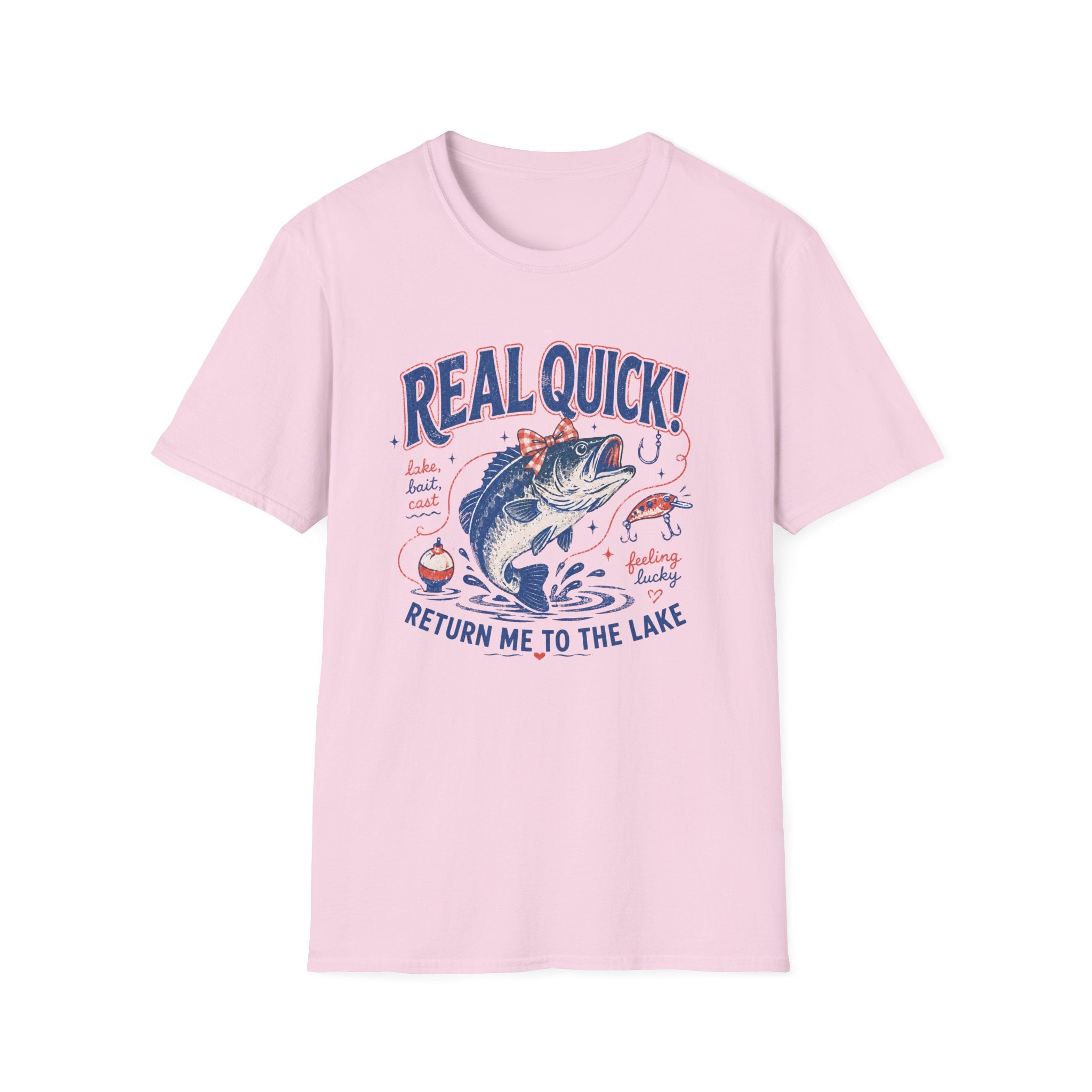 Reel Quick Return Me To The Lake T-Shirt