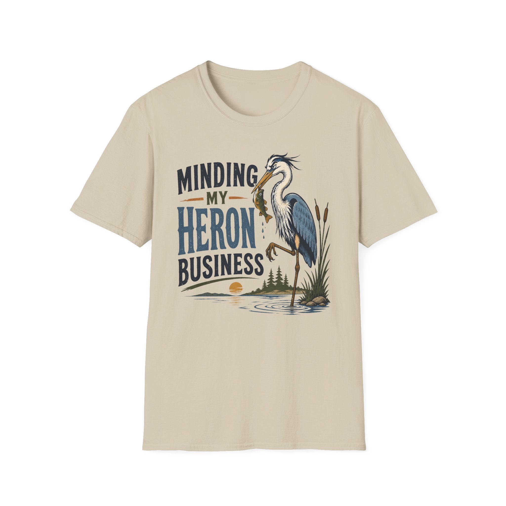 Minding My Heron Business T-Shirt