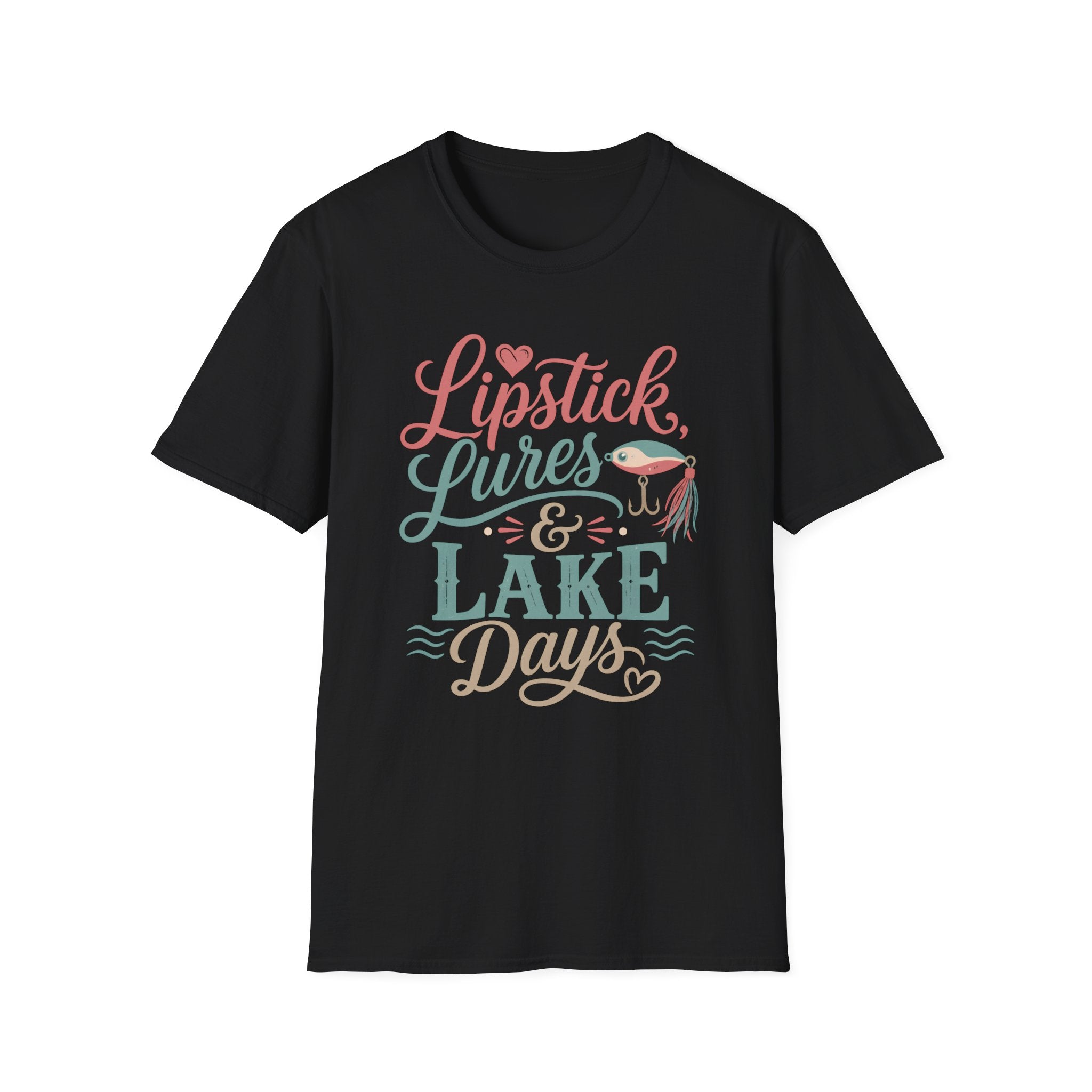 Lipstick Lures Lake Days T-Shirt