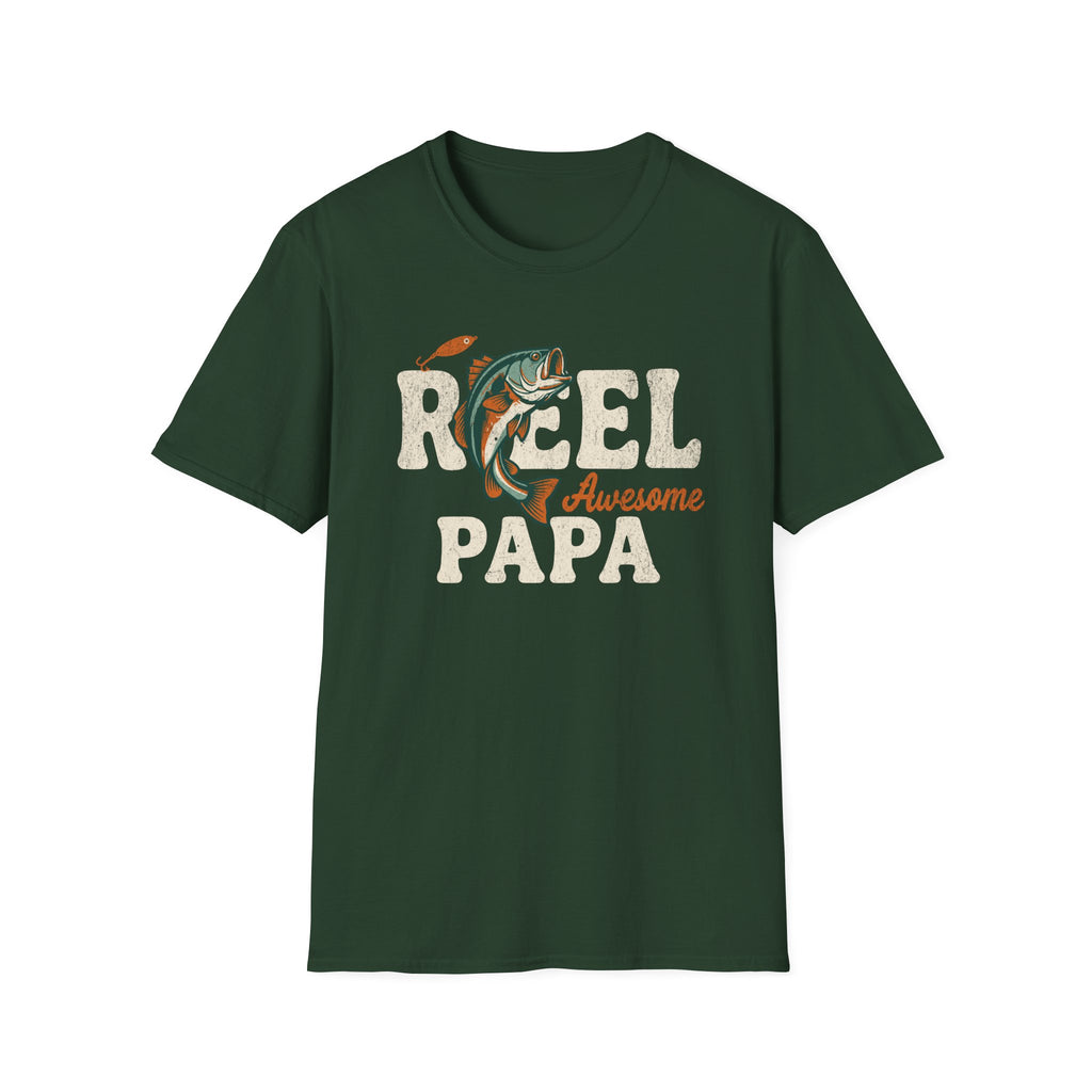 Reel Awesome Papa T-Shirt