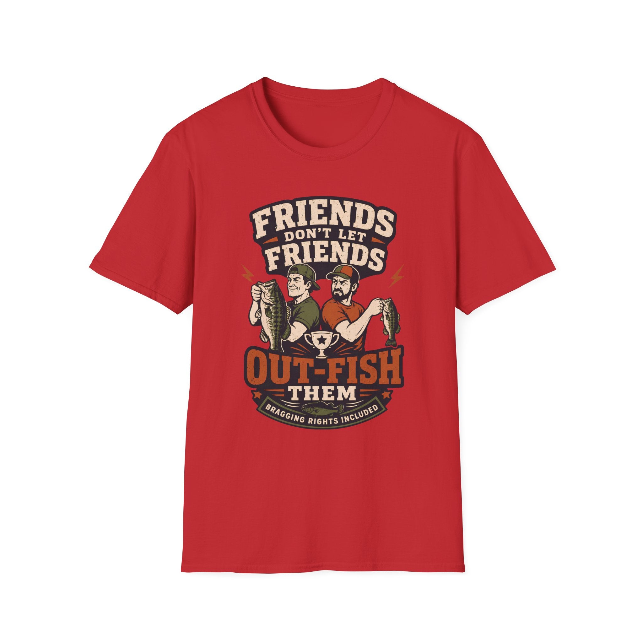 Friends Don't Let Them Outfish T-Shirt