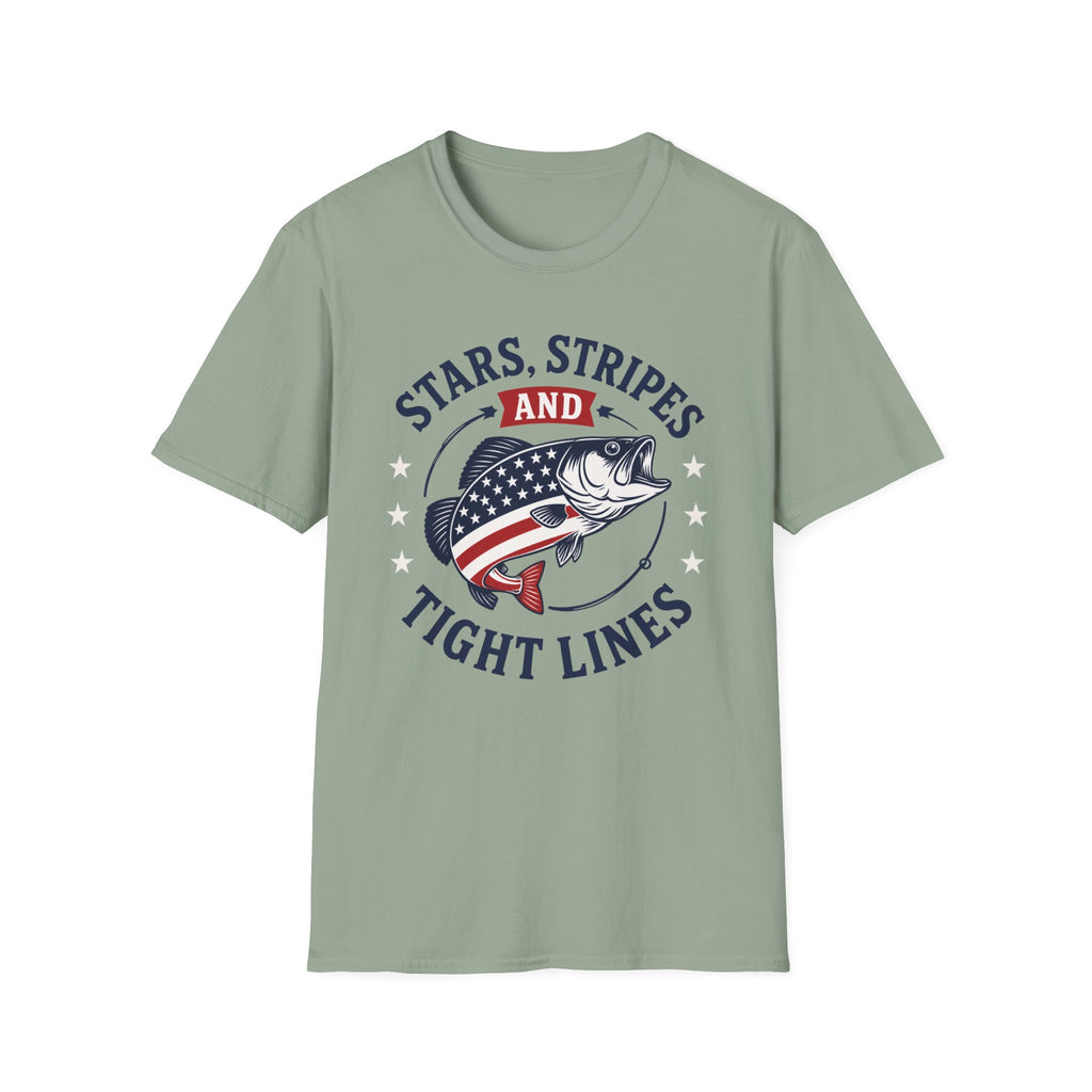Stars, Stripes, Tight Lines T-Shirt