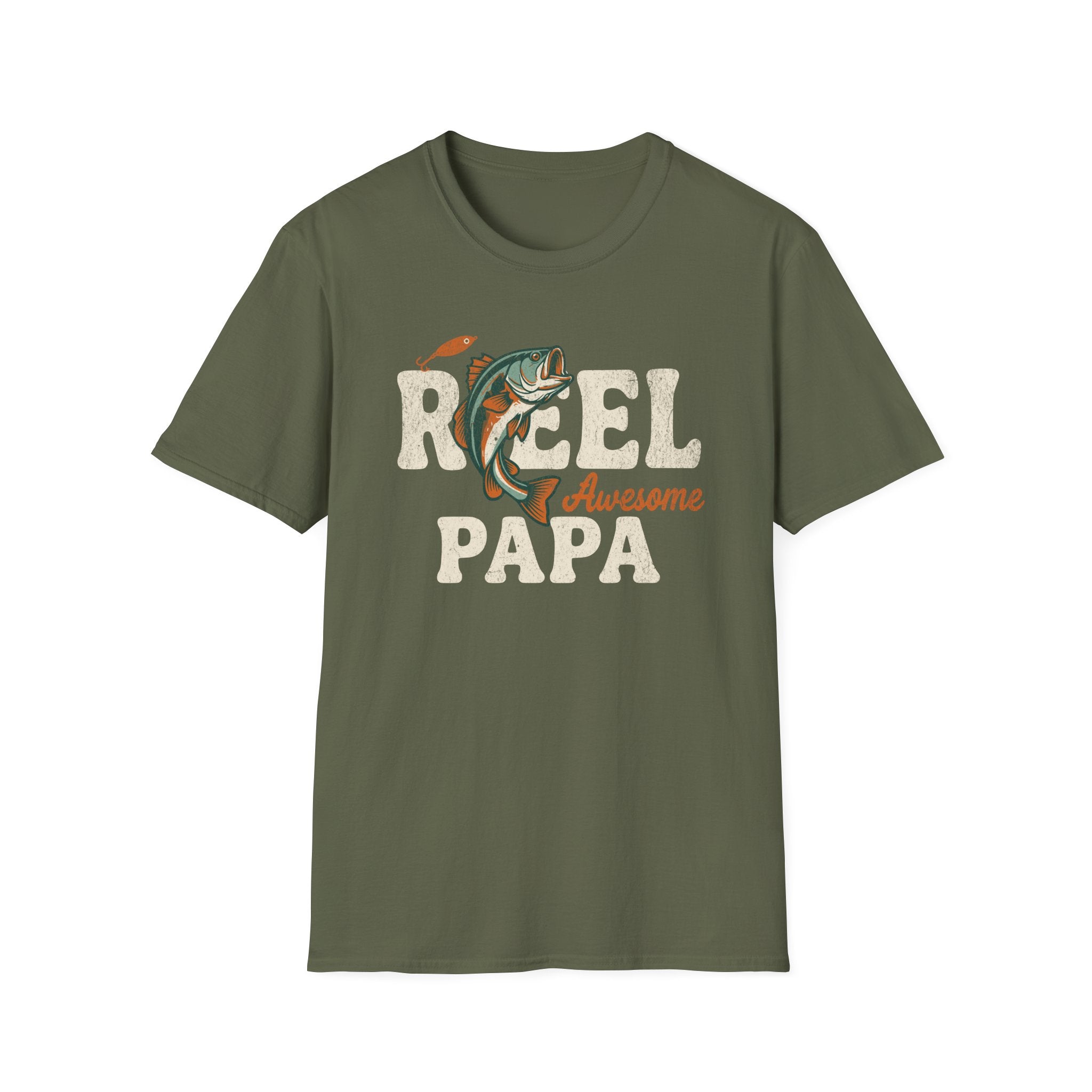 Reel Awesome Papa T-Shirt