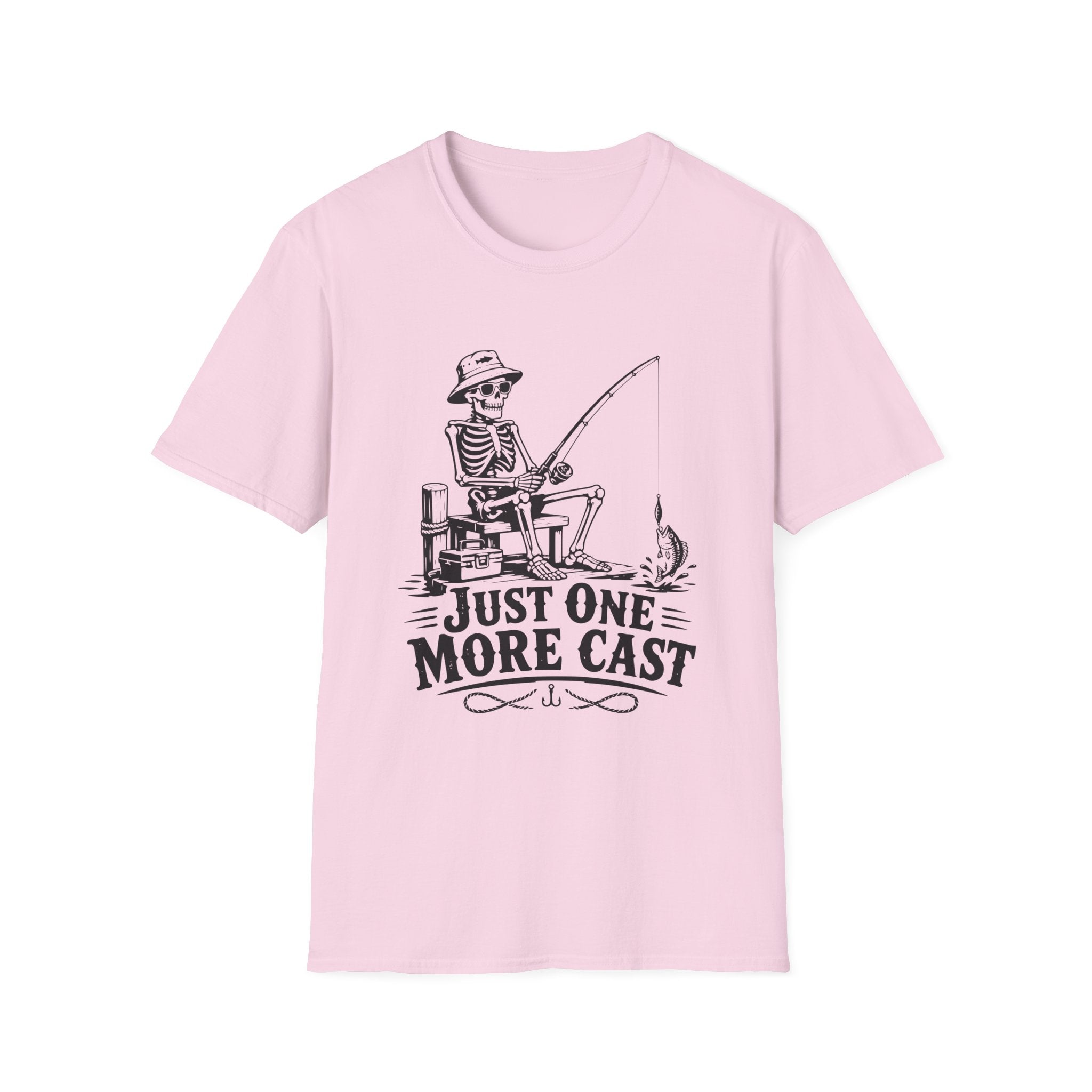 Just One More Cast Skeleton T-Shirt