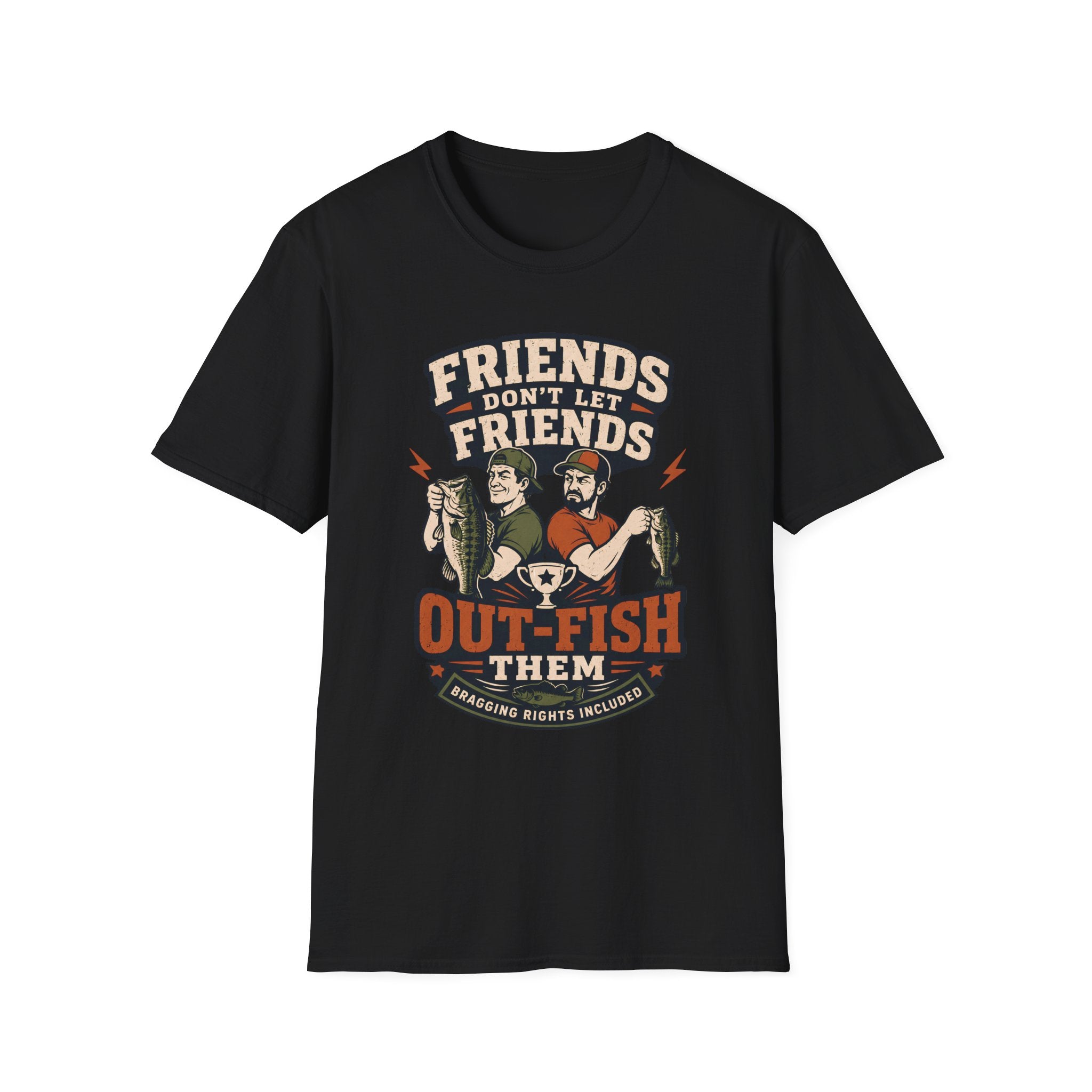 Friends Don't Let Them Outfish T-Shirt