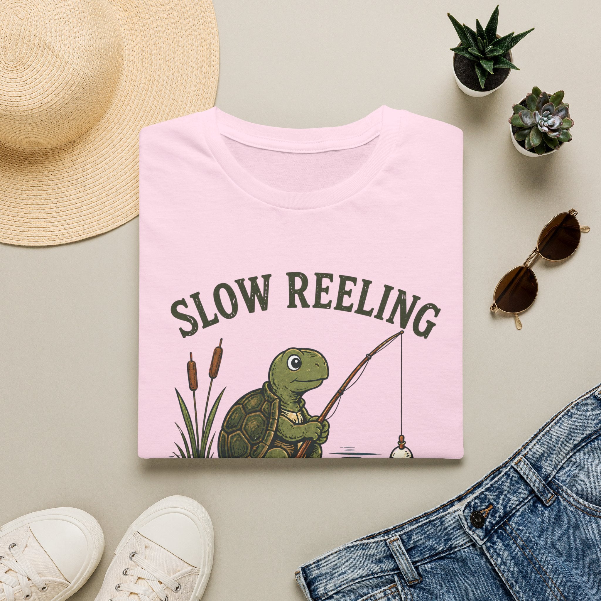 Slow Reeling Hauling Shell T-Shirt