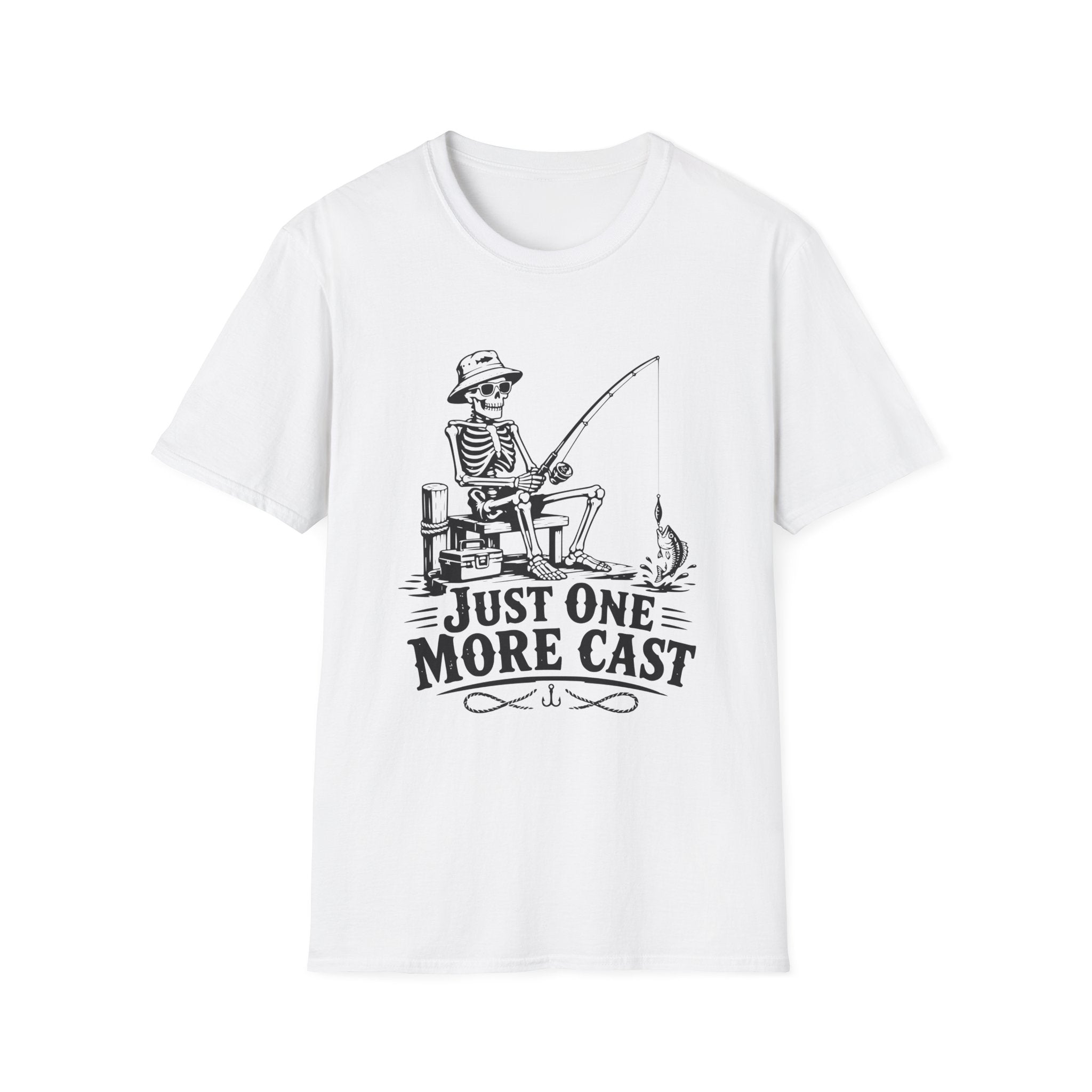 Just One More Cast Skeleton T-Shirt