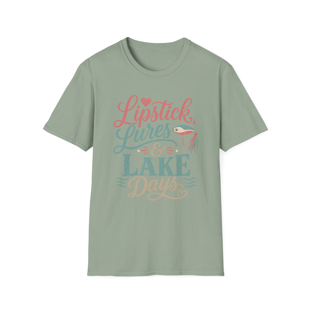 Lipstick Lures Lake Days T-Shirt