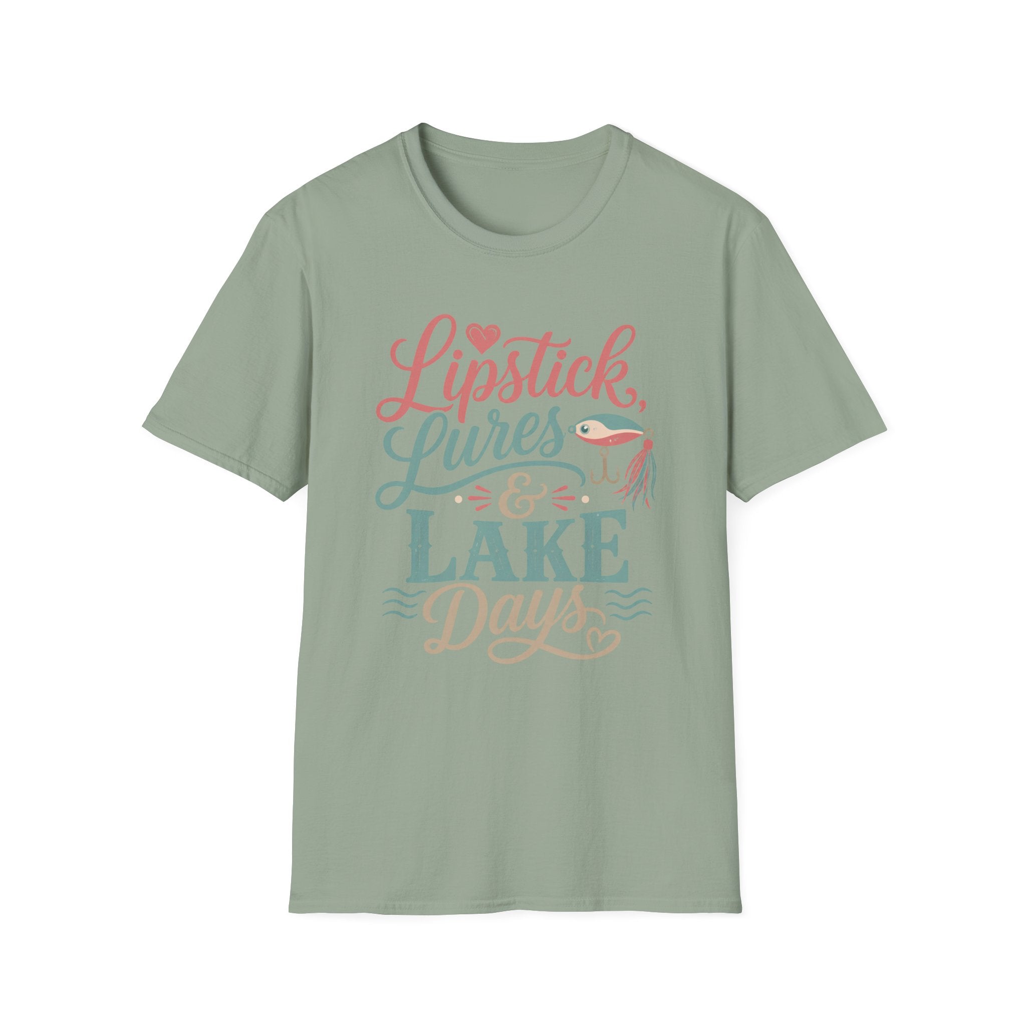 Lipstick Lures Lake Days T-Shirt