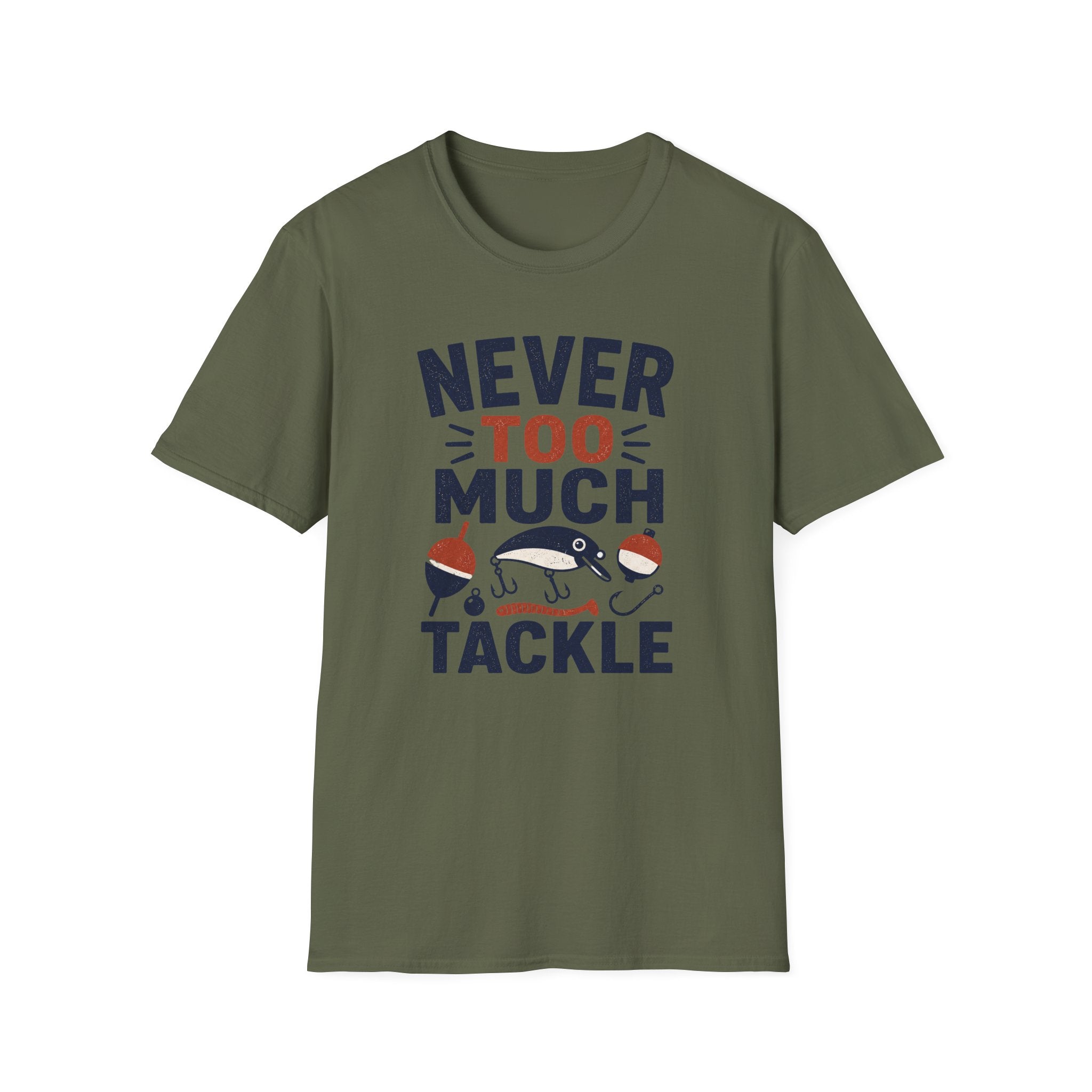 Never Too Much Tackle T-Shirt