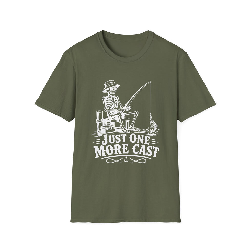 Just One More Cast Skeleton T-Shirt