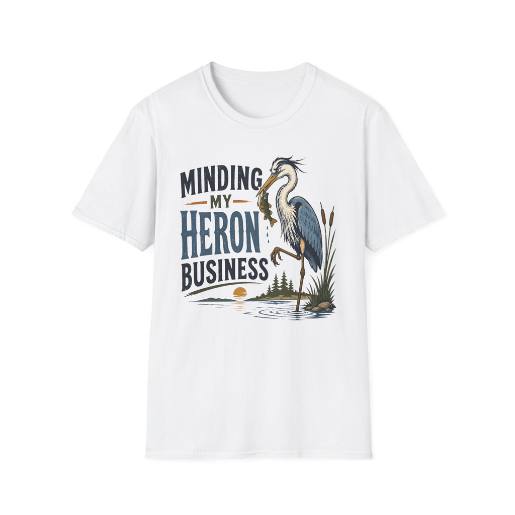 Minding My Heron Business T-Shirt