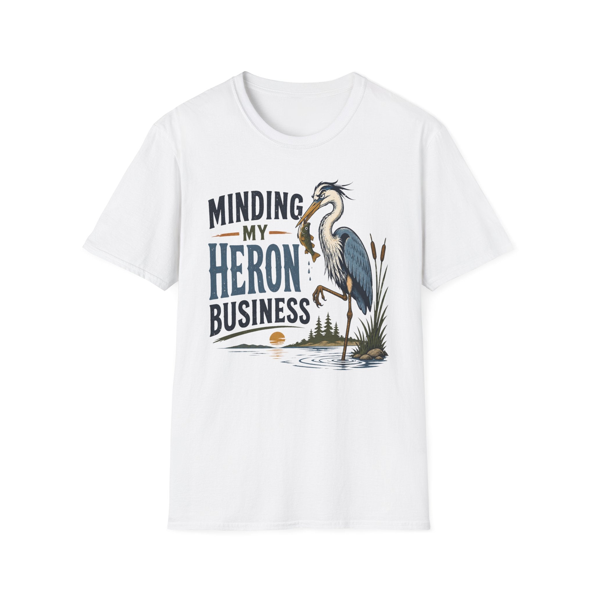 Minding My Heron Business T-Shirt