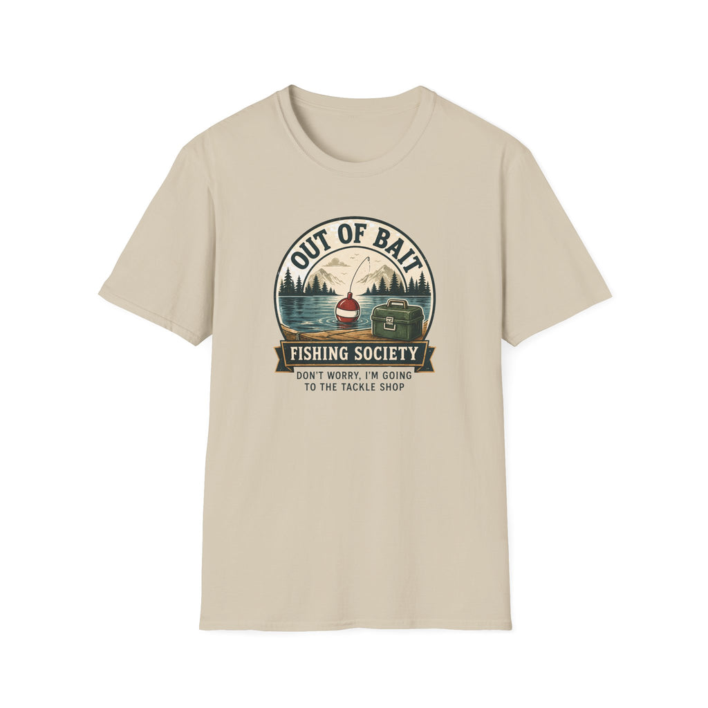 Out of Bait Fishing Society T-Shirt