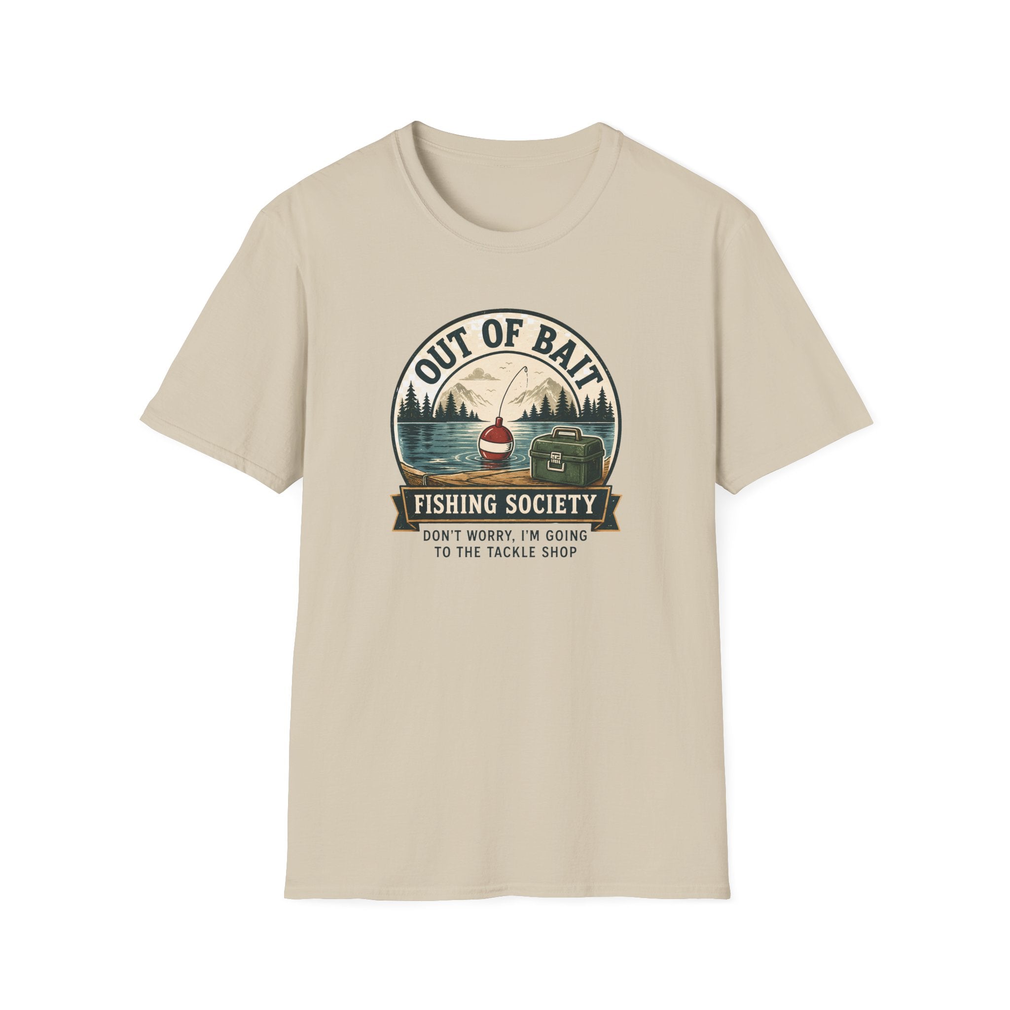 Out of Bait Fishing Society T-Shirt