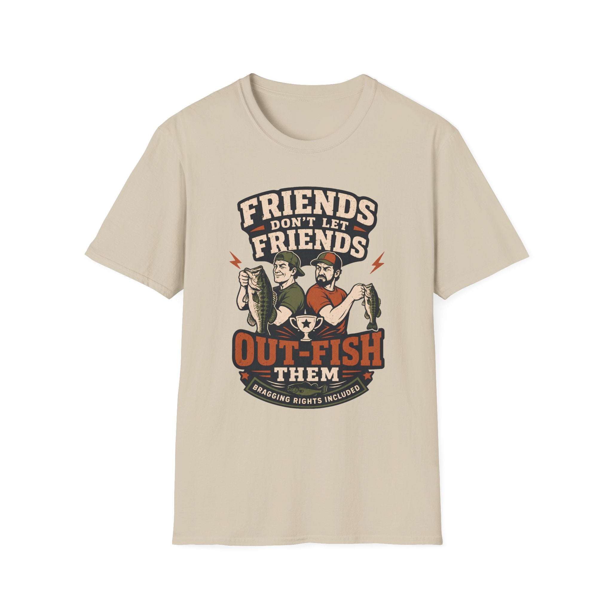 Friends Don't Let Them Outfish T-Shirt