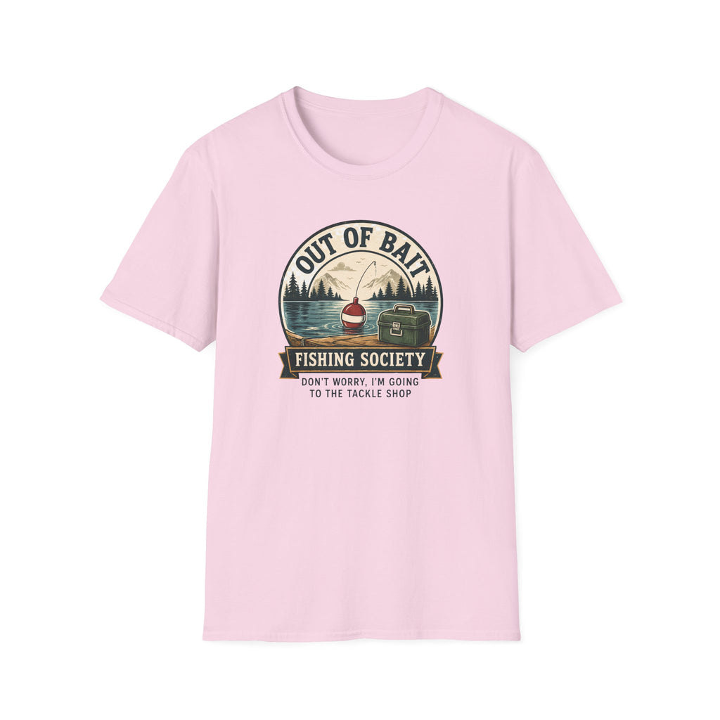 Out of Bait Fishing Society T-Shirt