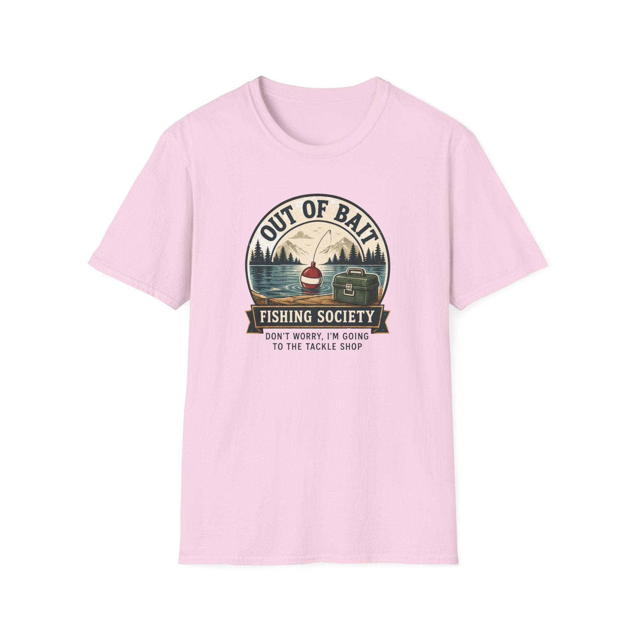 Out of Bait Fishing Society T-Shirt