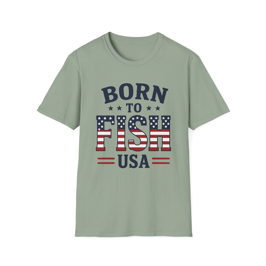 Born to Fish USA T-Shirt