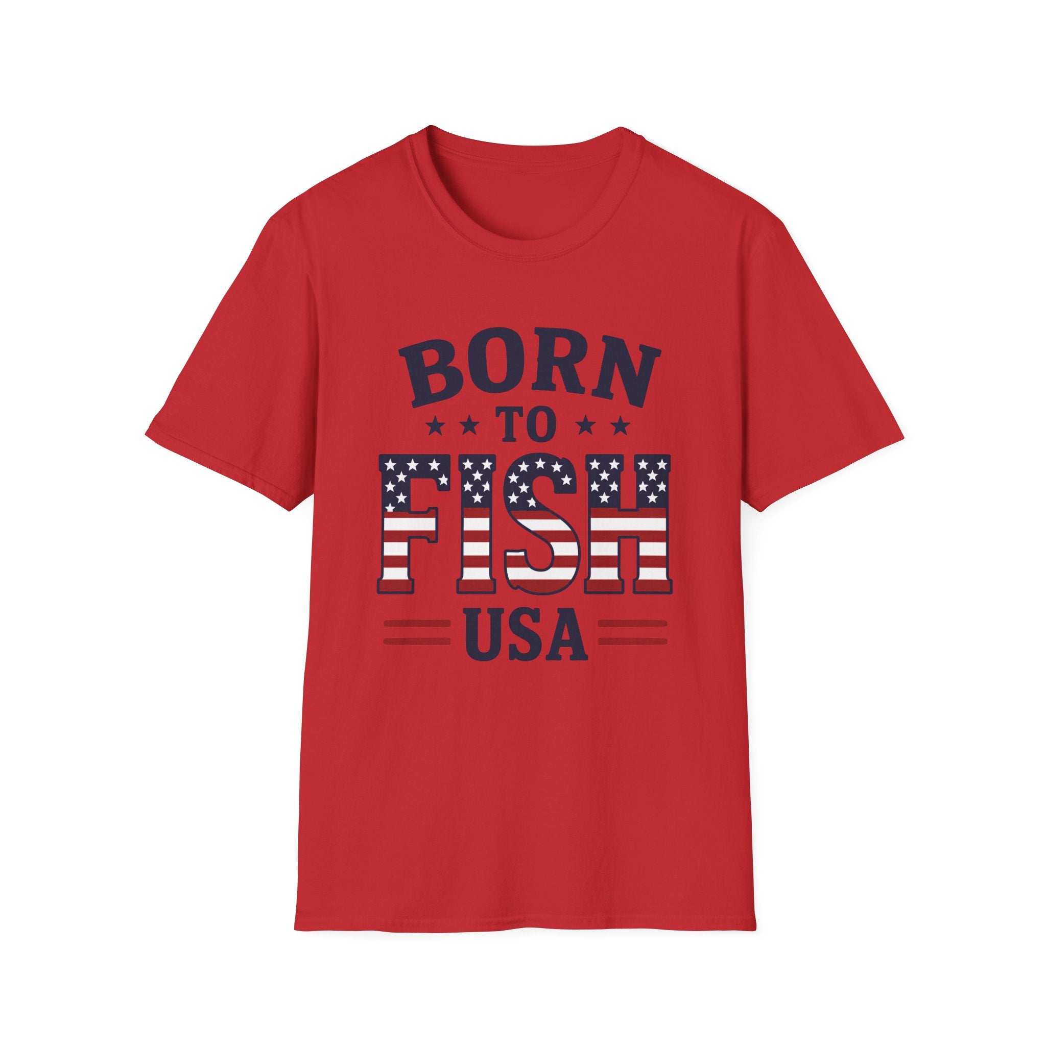Born to Fish USA T-Shirt