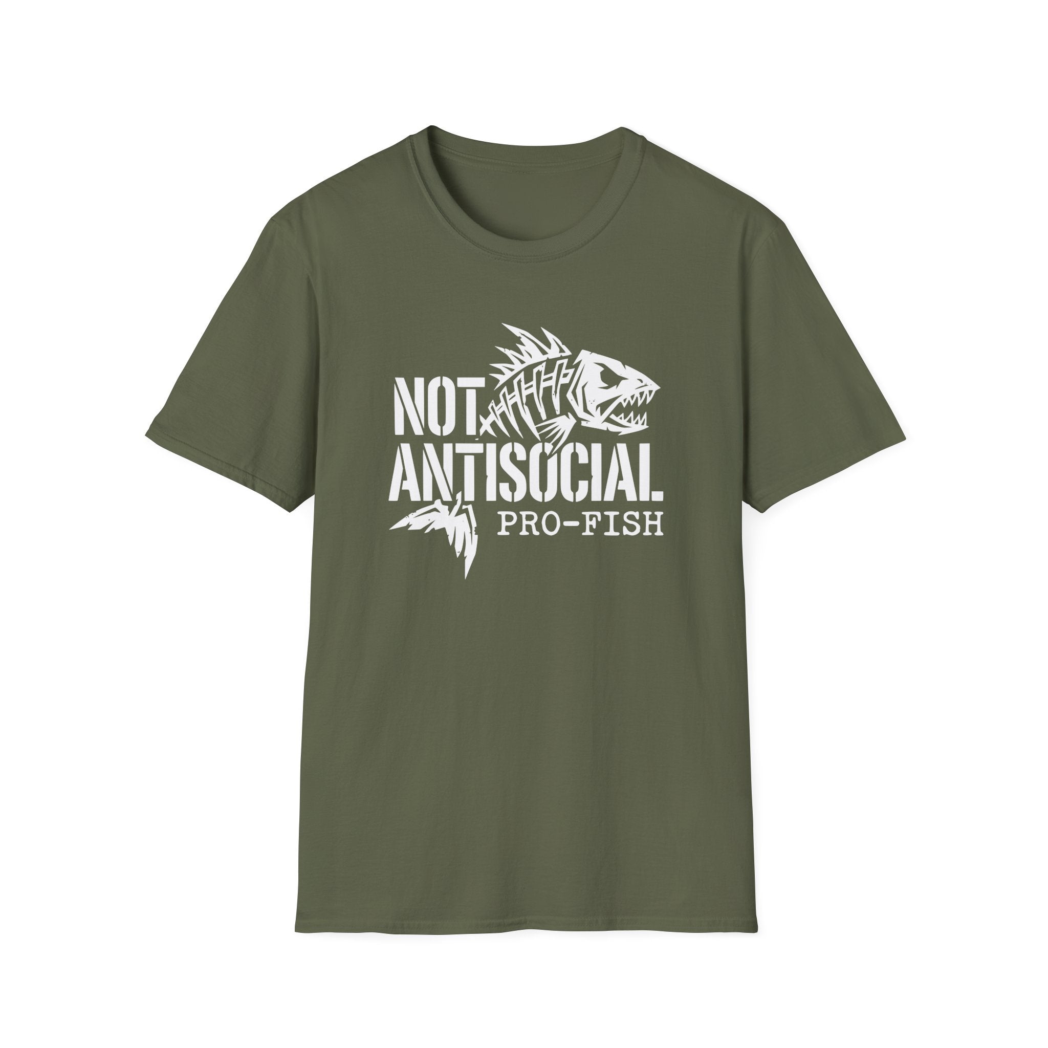 Not AntiSocial, Pro Fish T-Shirt