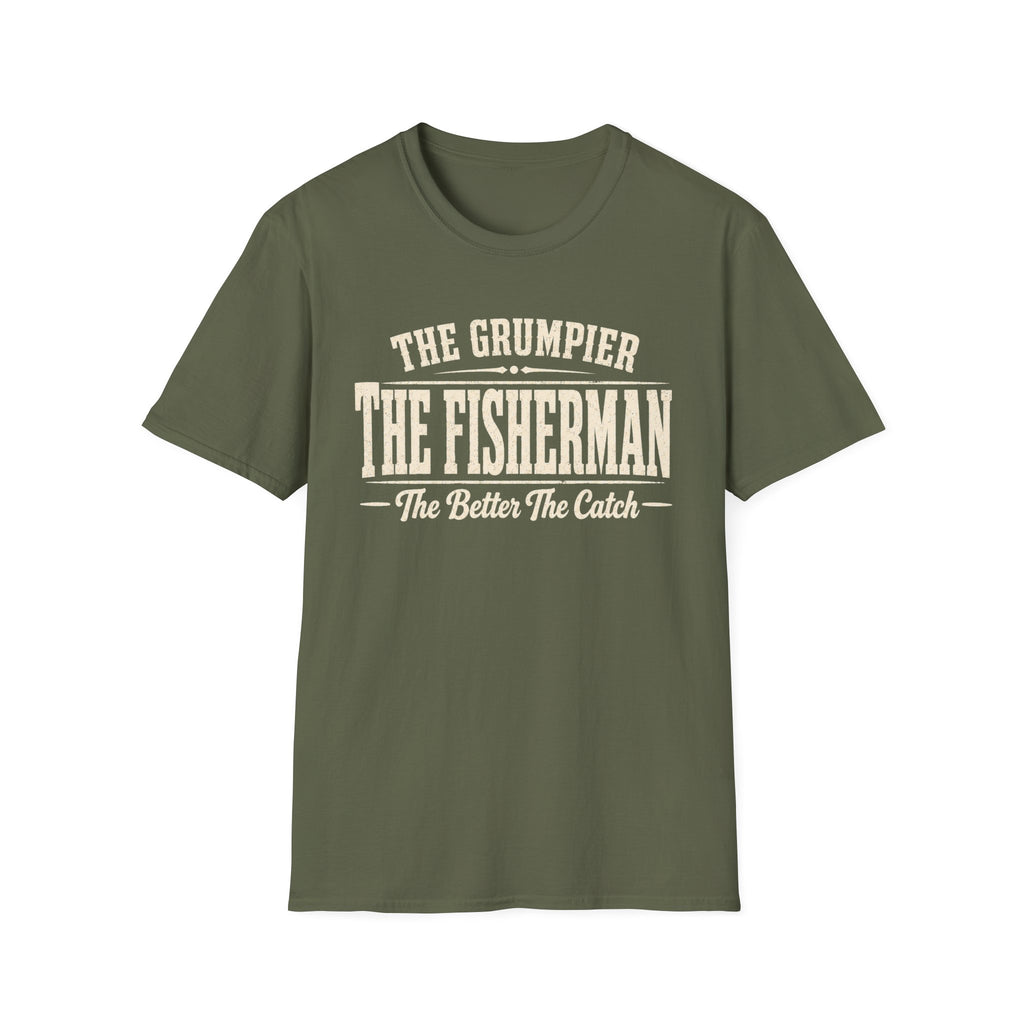The Grumpier the Fisherman T-Shirt