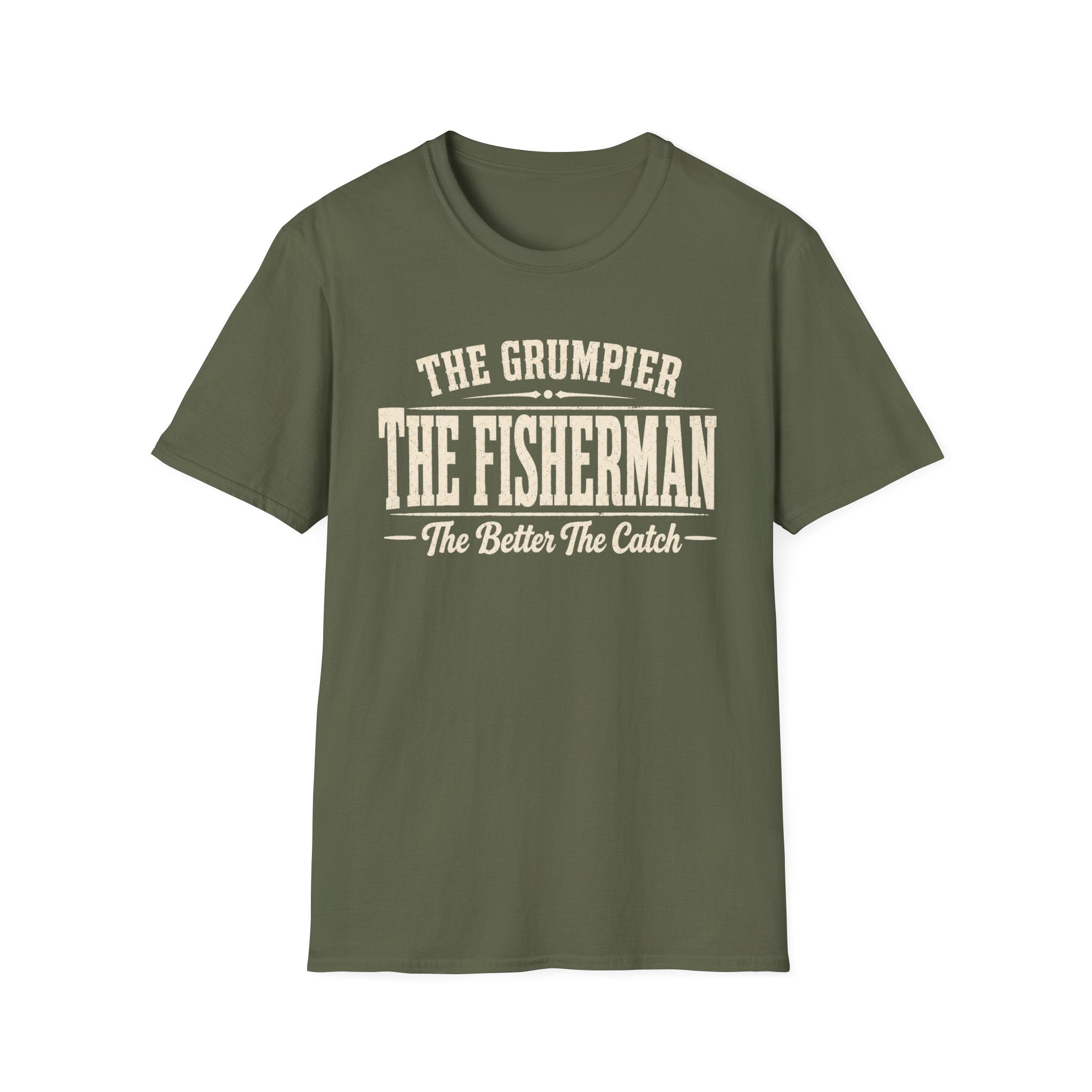 The Grumpier the Fisherman T-Shirt