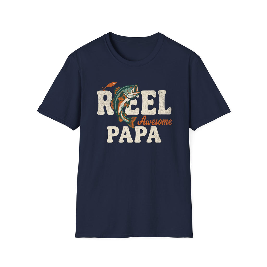 Reel Awesome Papa T-Shirt