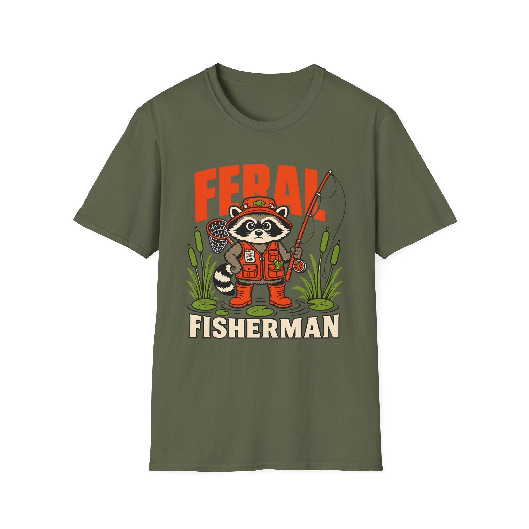 Feral Fisherman T-Shirt
