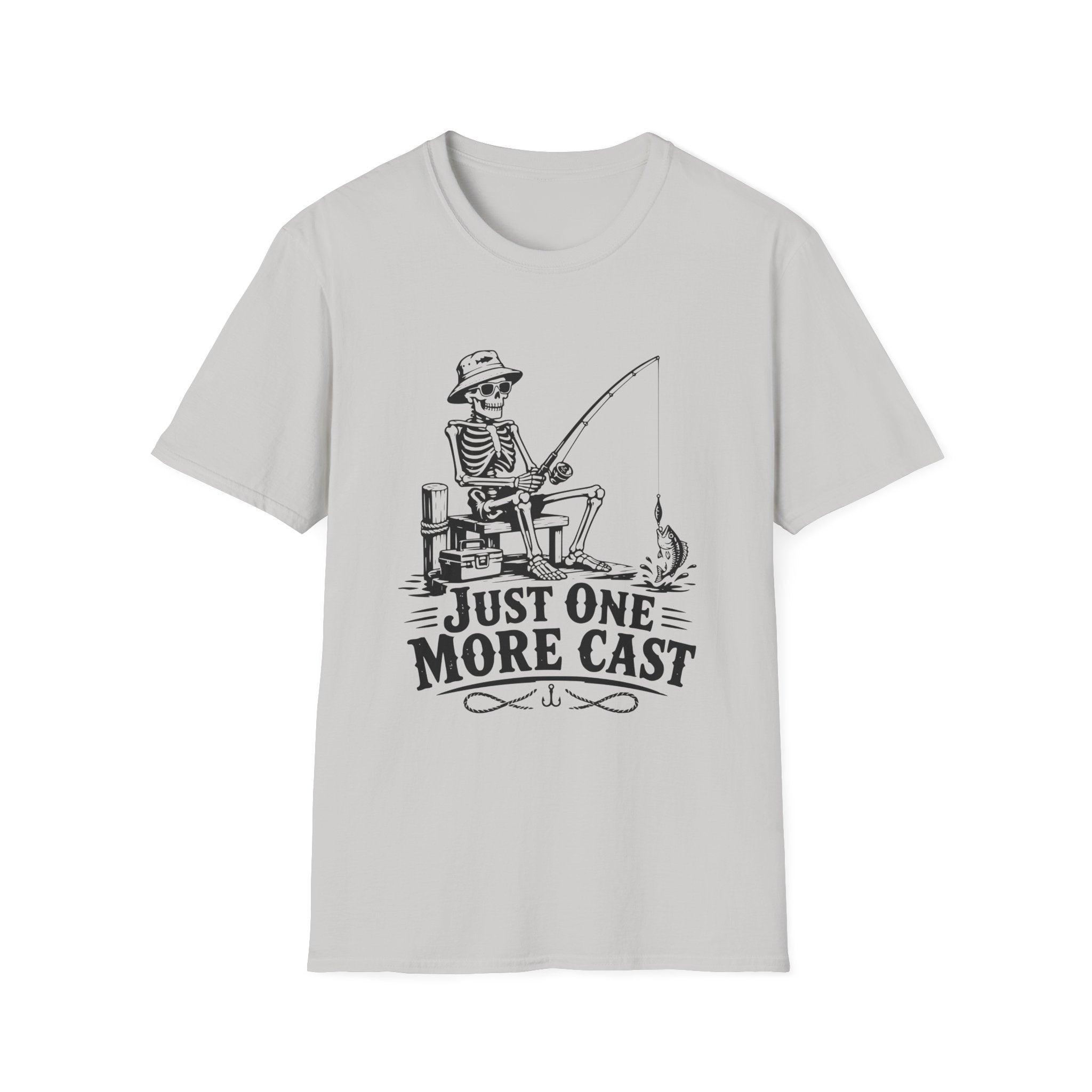 Just One More Cast Skeleton T-Shirt