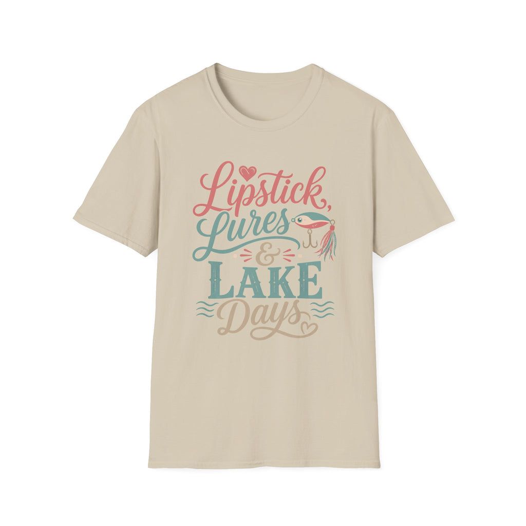 Lipstick Lures Lake Days T-Shirt