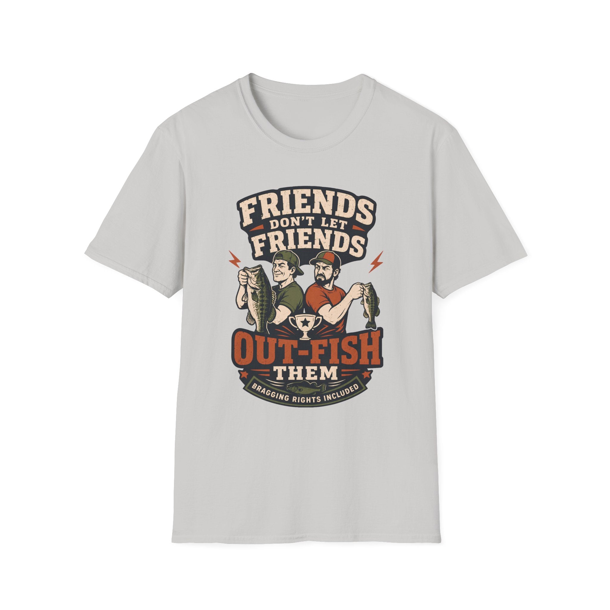 Friends Don't Let Them Outfish T-Shirt