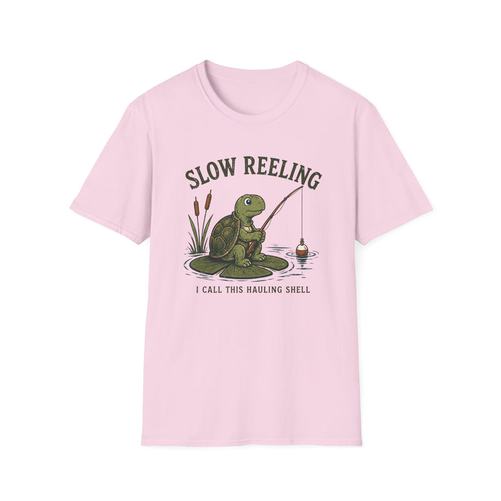 Slow Reeling Hauling Shell T-Shirt