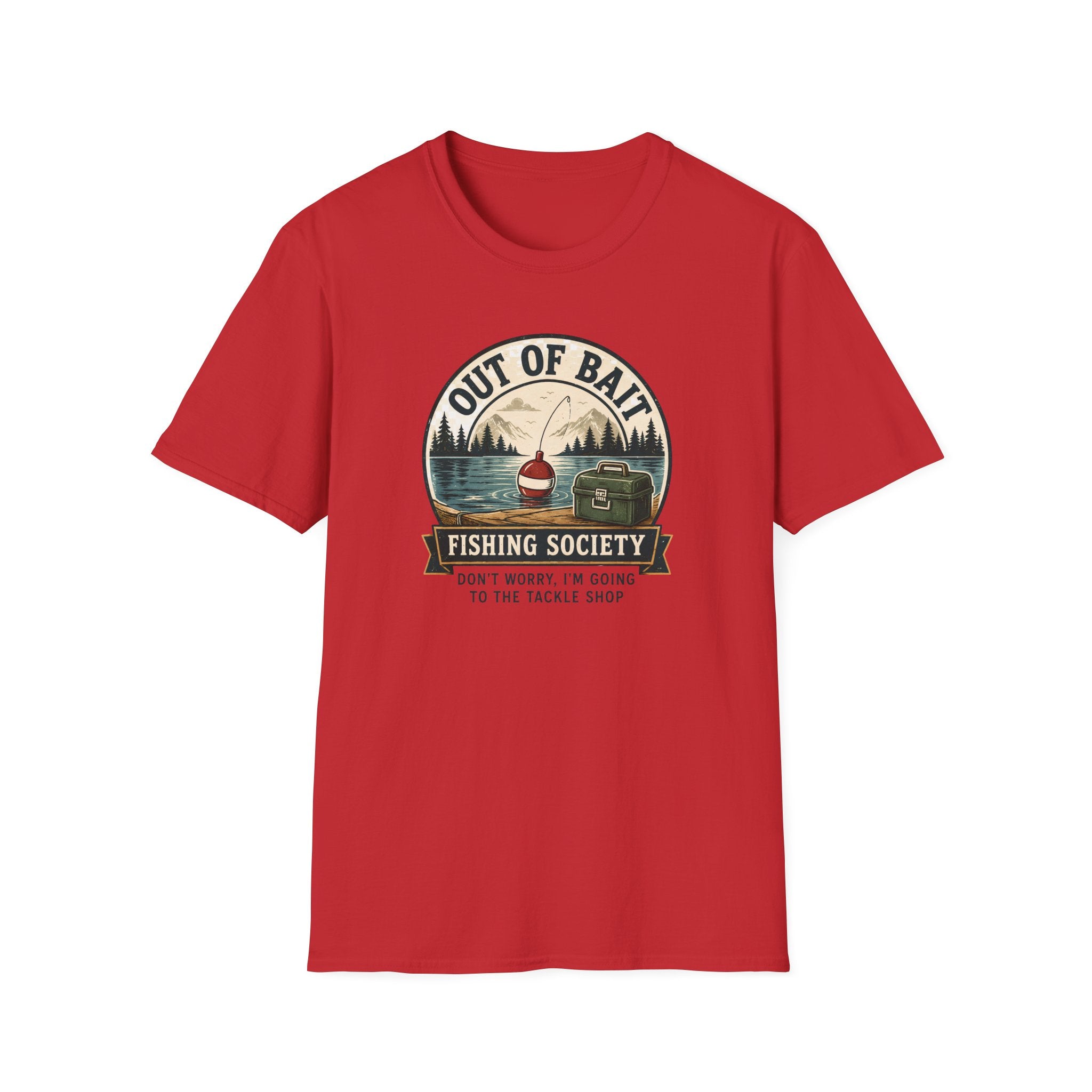 Out of Bait Fishing Society T-Shirt