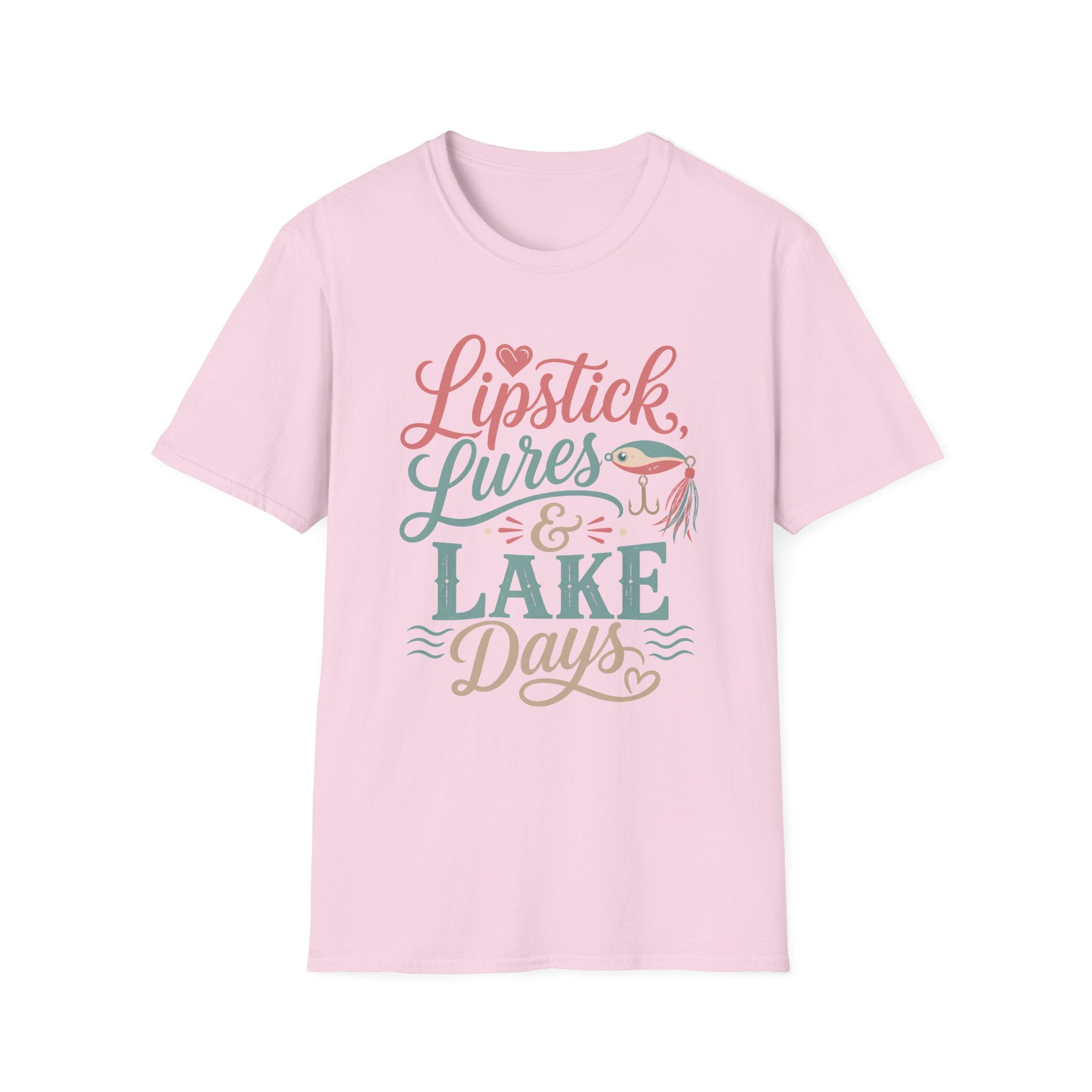 Lipstick Lures Lake Days T-Shirt