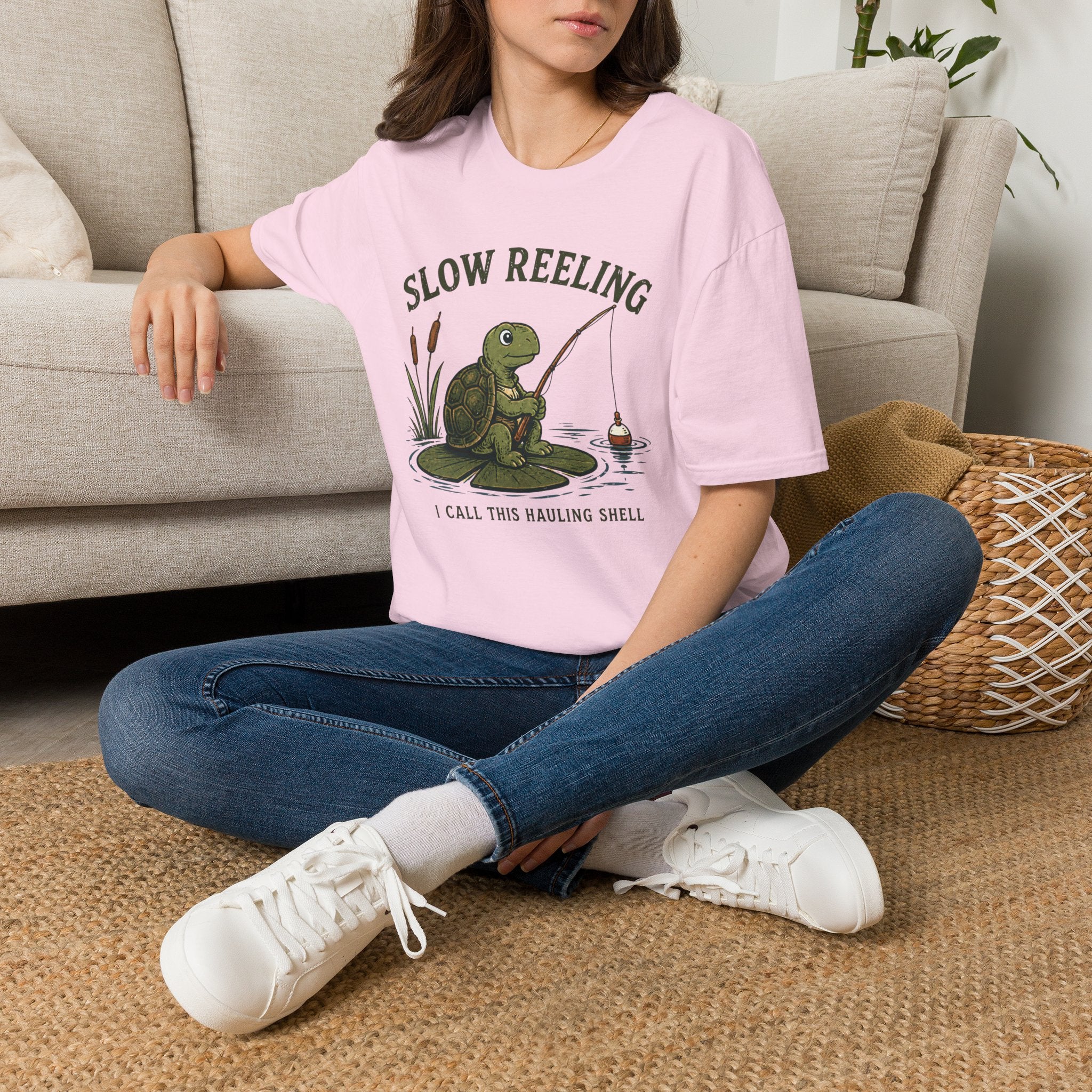 Slow Reeling Hauling Shell T-Shirt