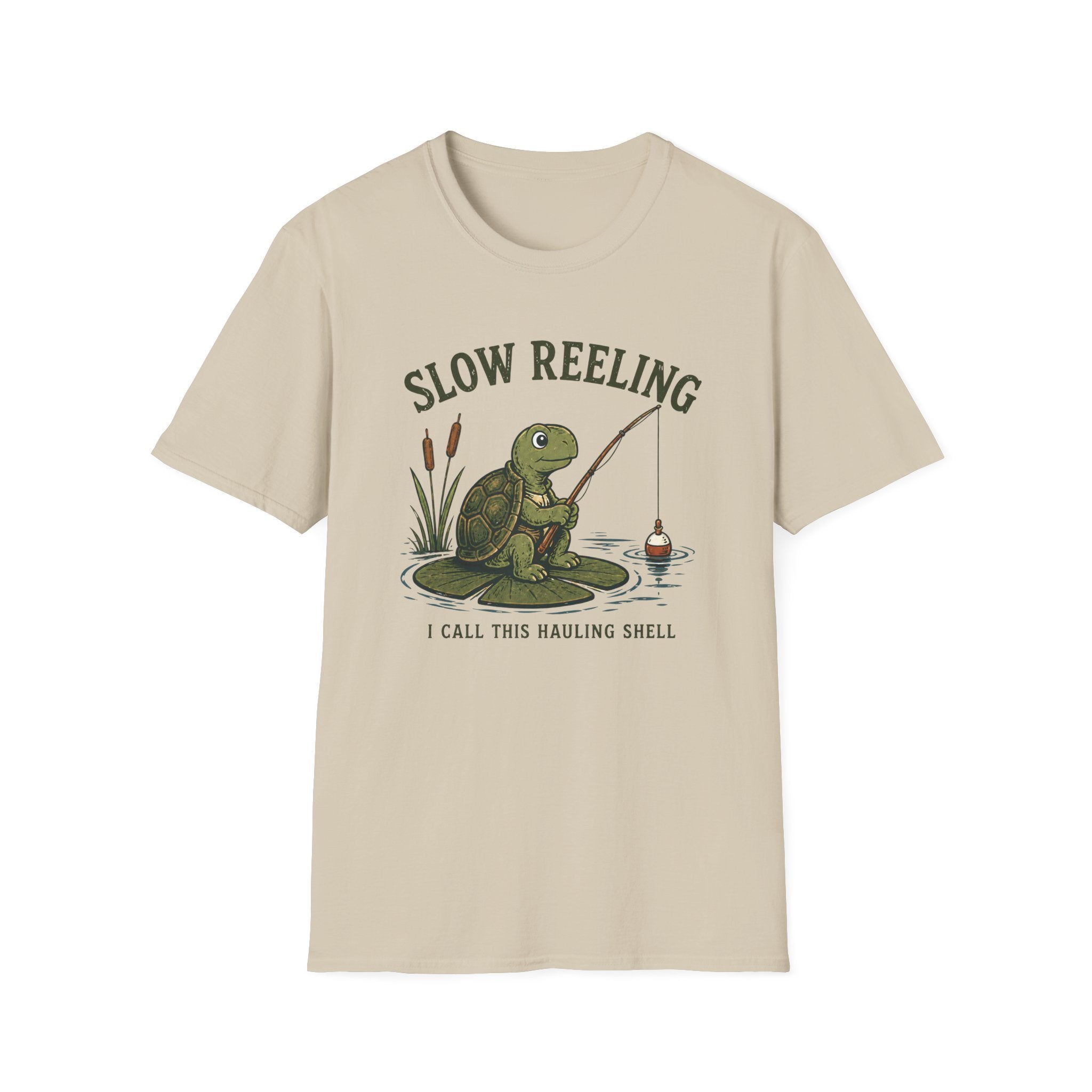 Slow Reeling Hauling Shell T-Shirt