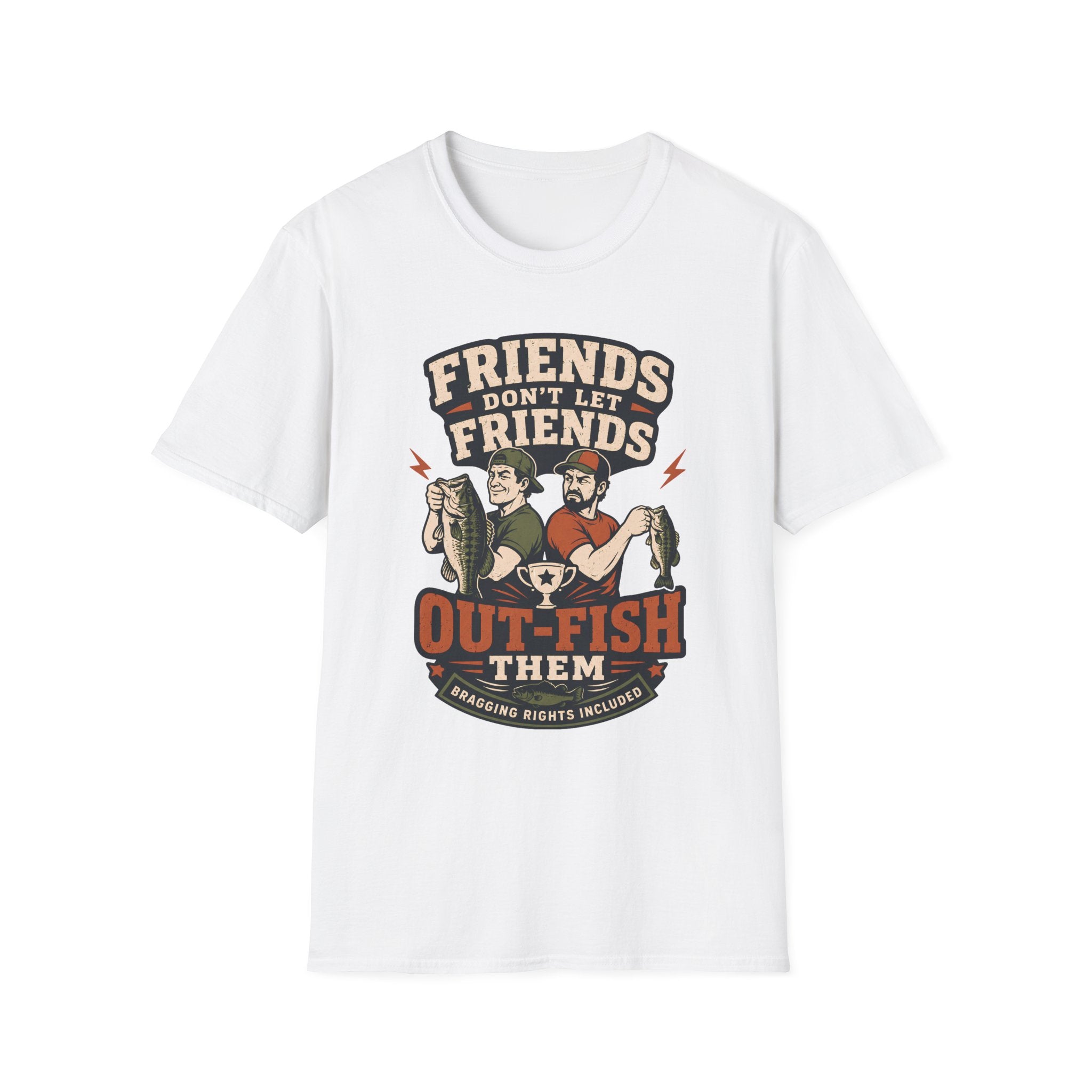 Friends Don't Let Them Outfish T-Shirt