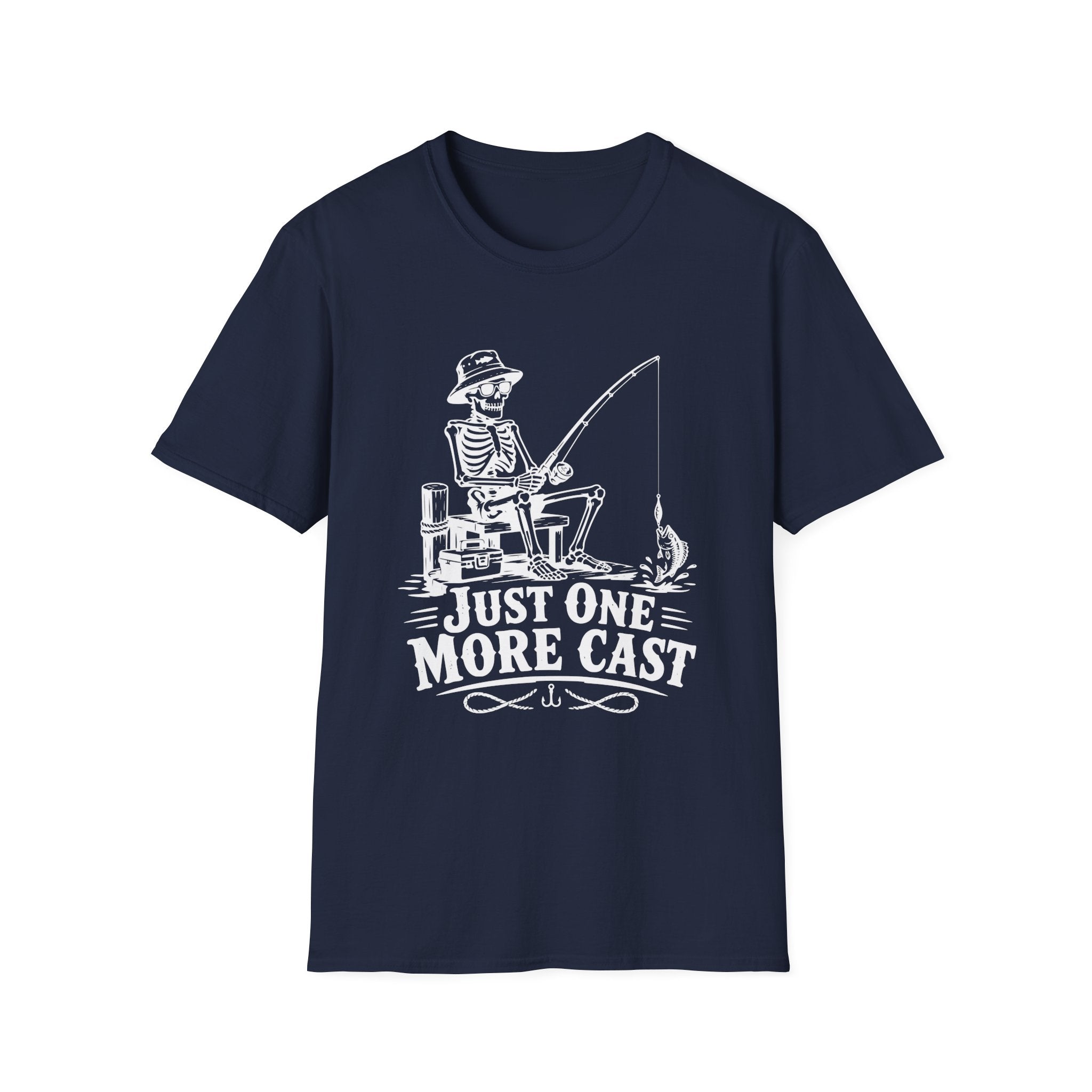 Just One More Cast Skeleton T-Shirt