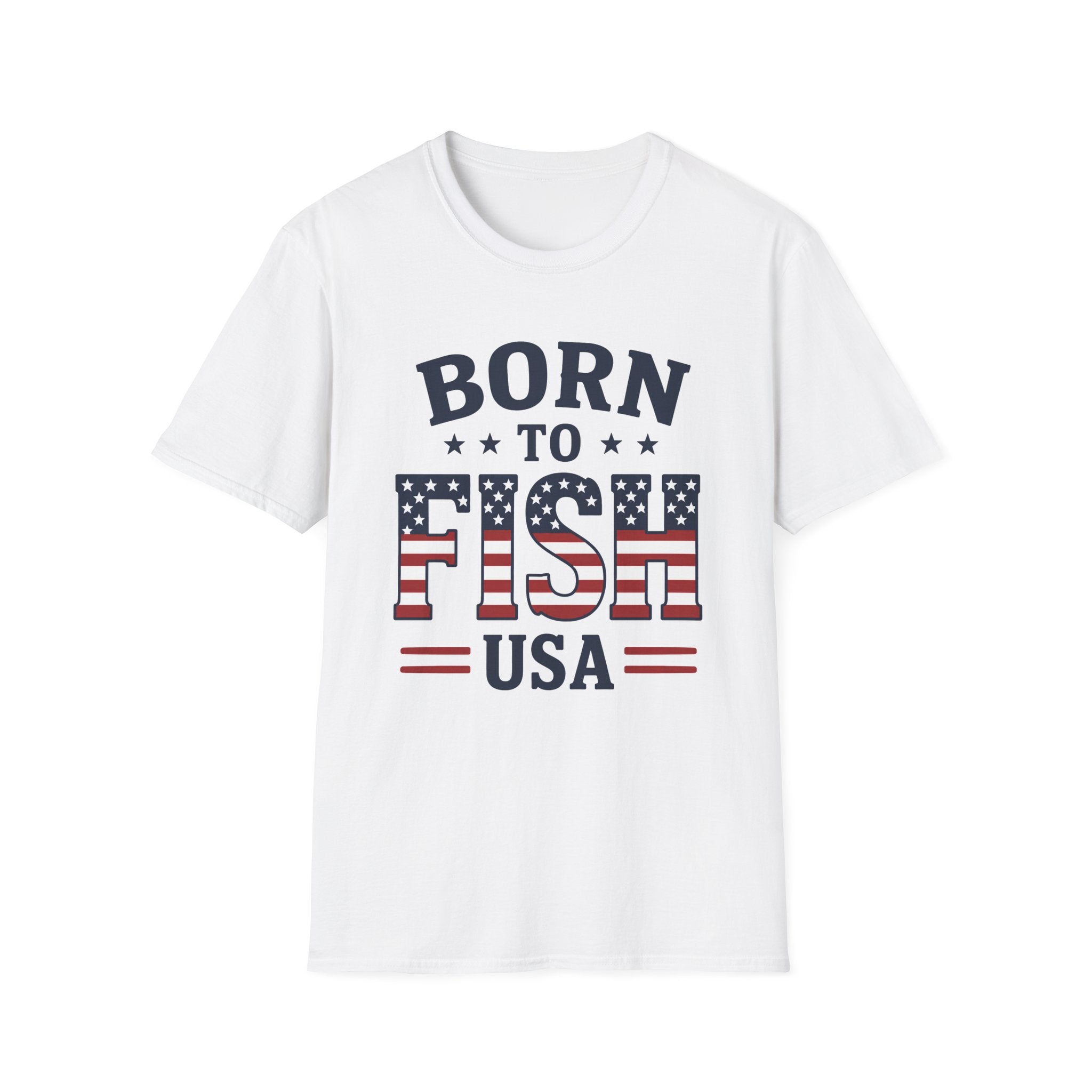 Born to Fish USA T-Shirt