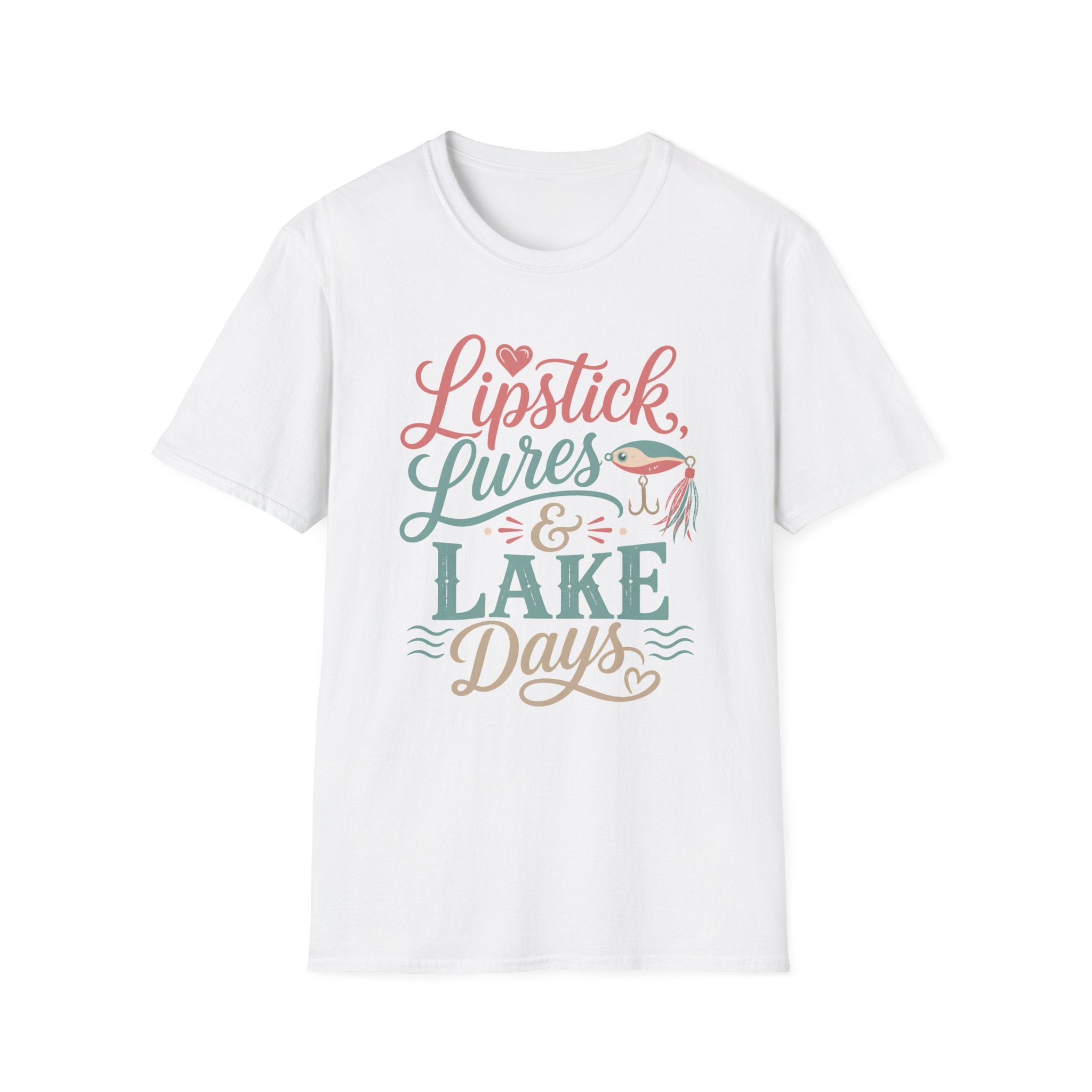 Lipstick Lures Lake Days T-Shirt