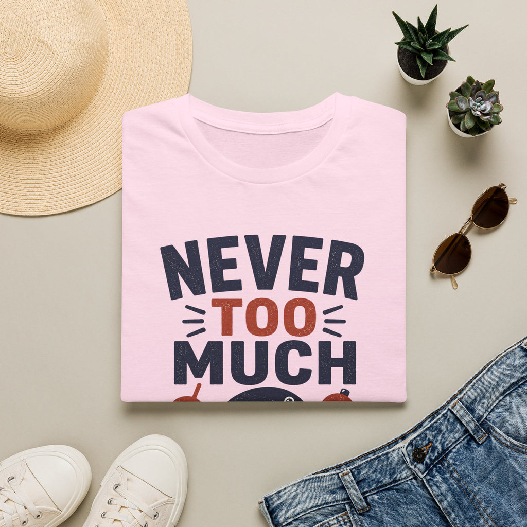 Never Too Much Tackle T-Shirt
