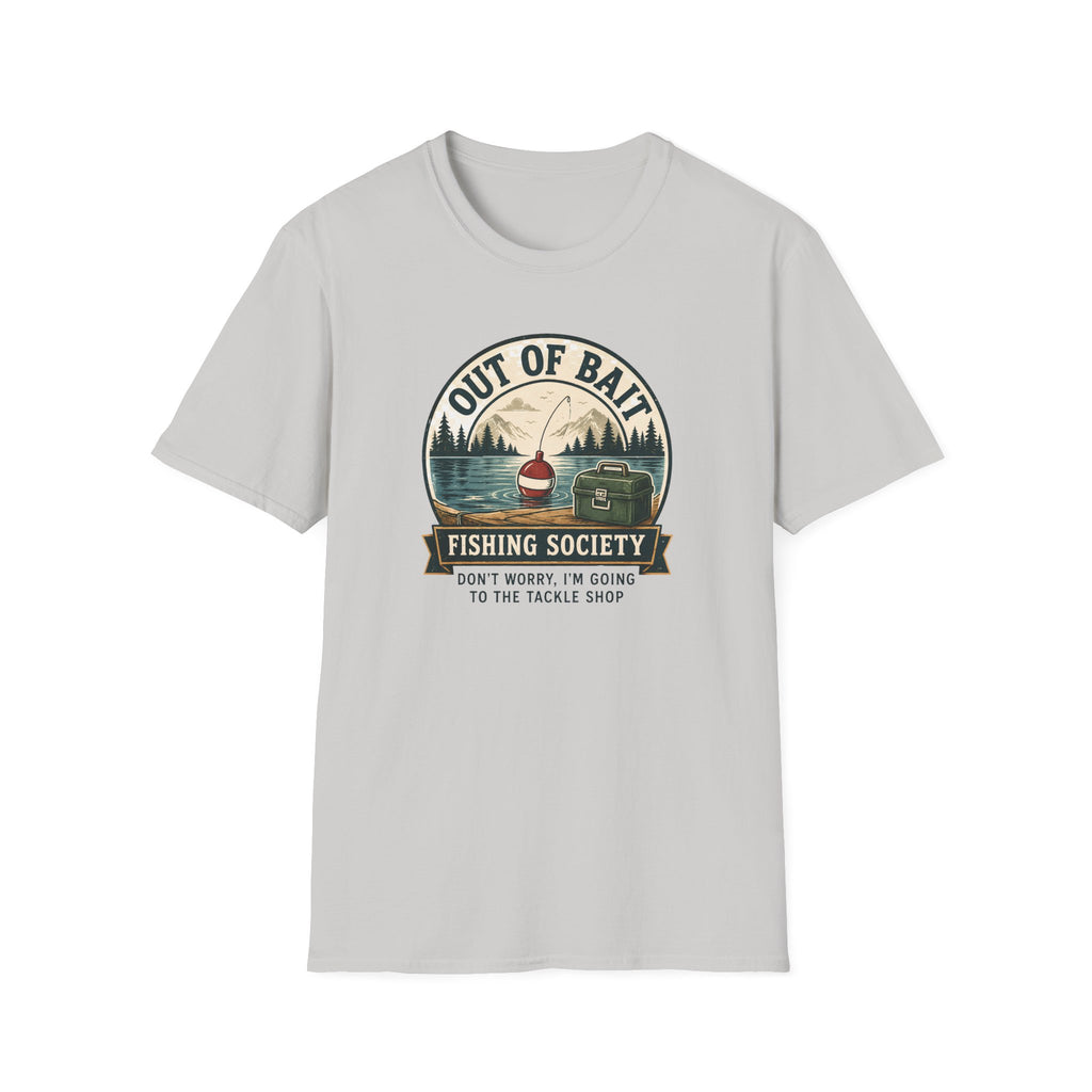 Out of Bait Fishing Society T-Shirt