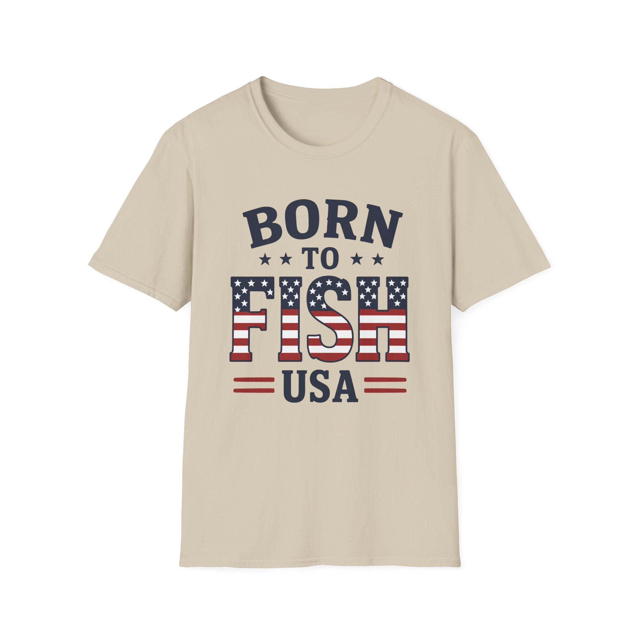 Born to Fish USA T-Shirt