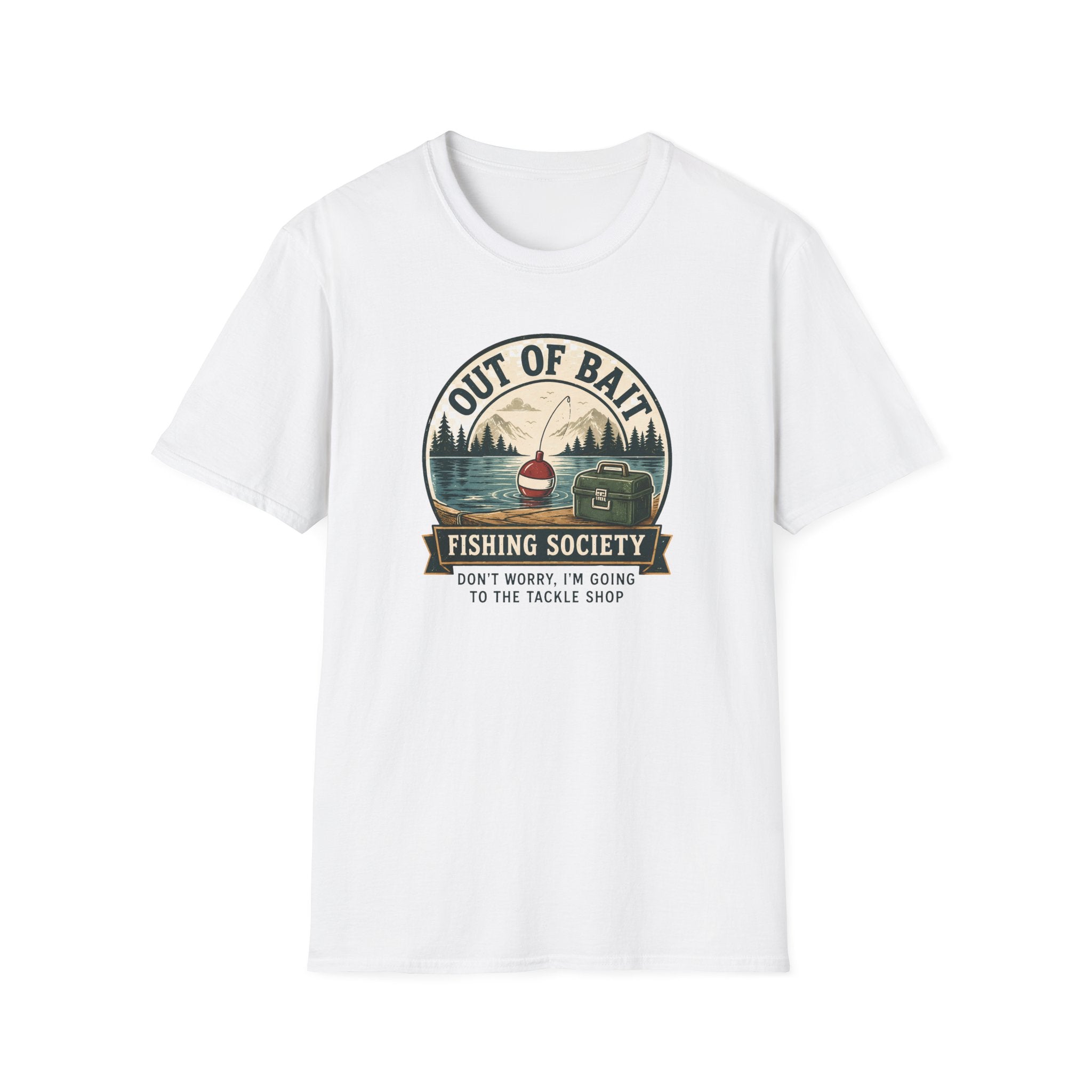 Out of Bait Fishing Society T-Shirt